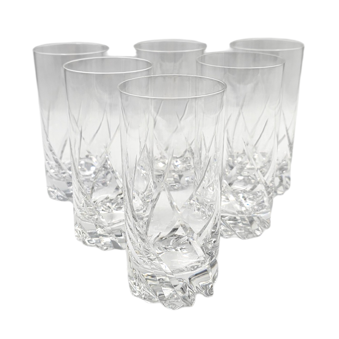 DAUM BLENEAU 6 VERRES A JUS DE FRUITS 