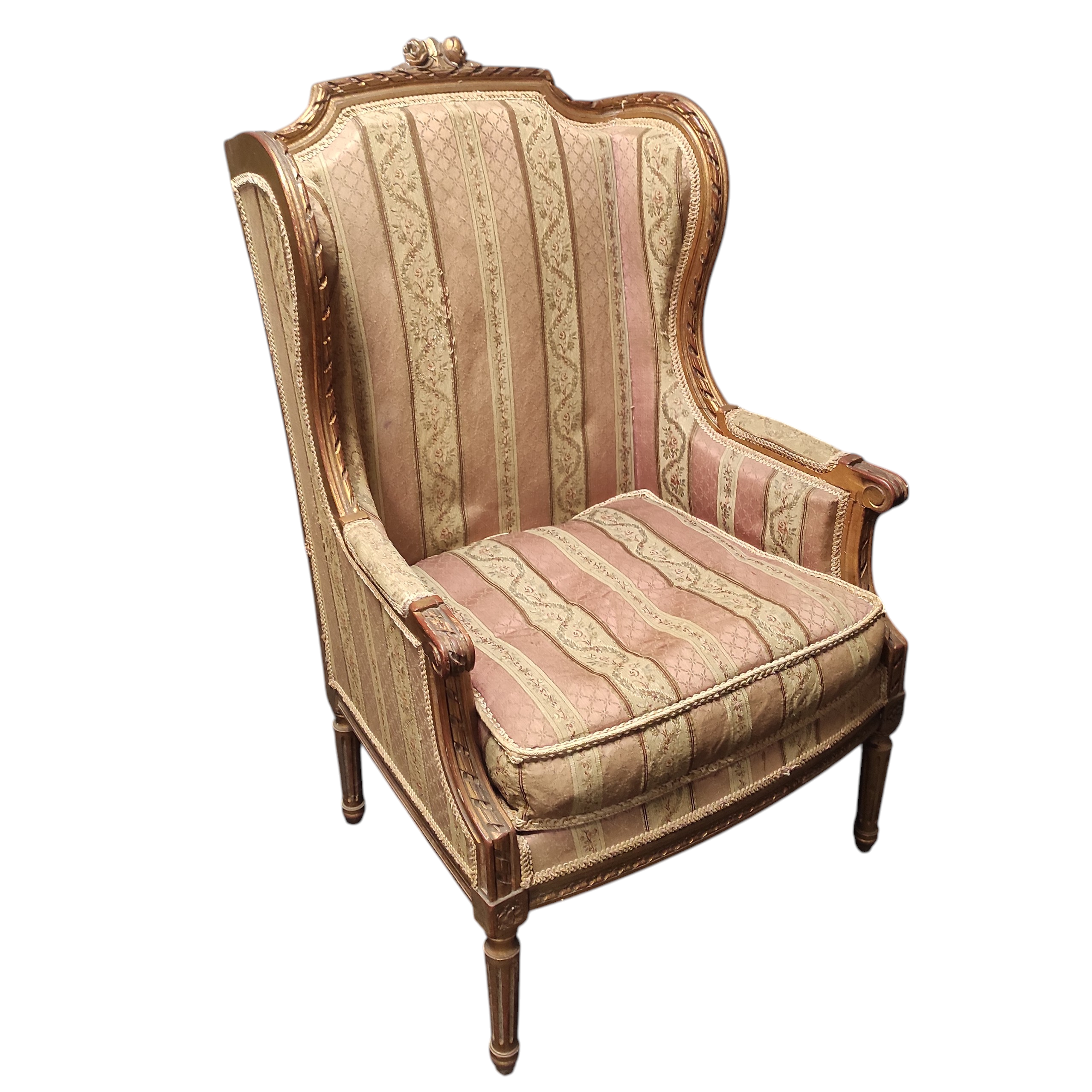 BERGERE A OREILLES 67/109/51 CM LOUIS XVI