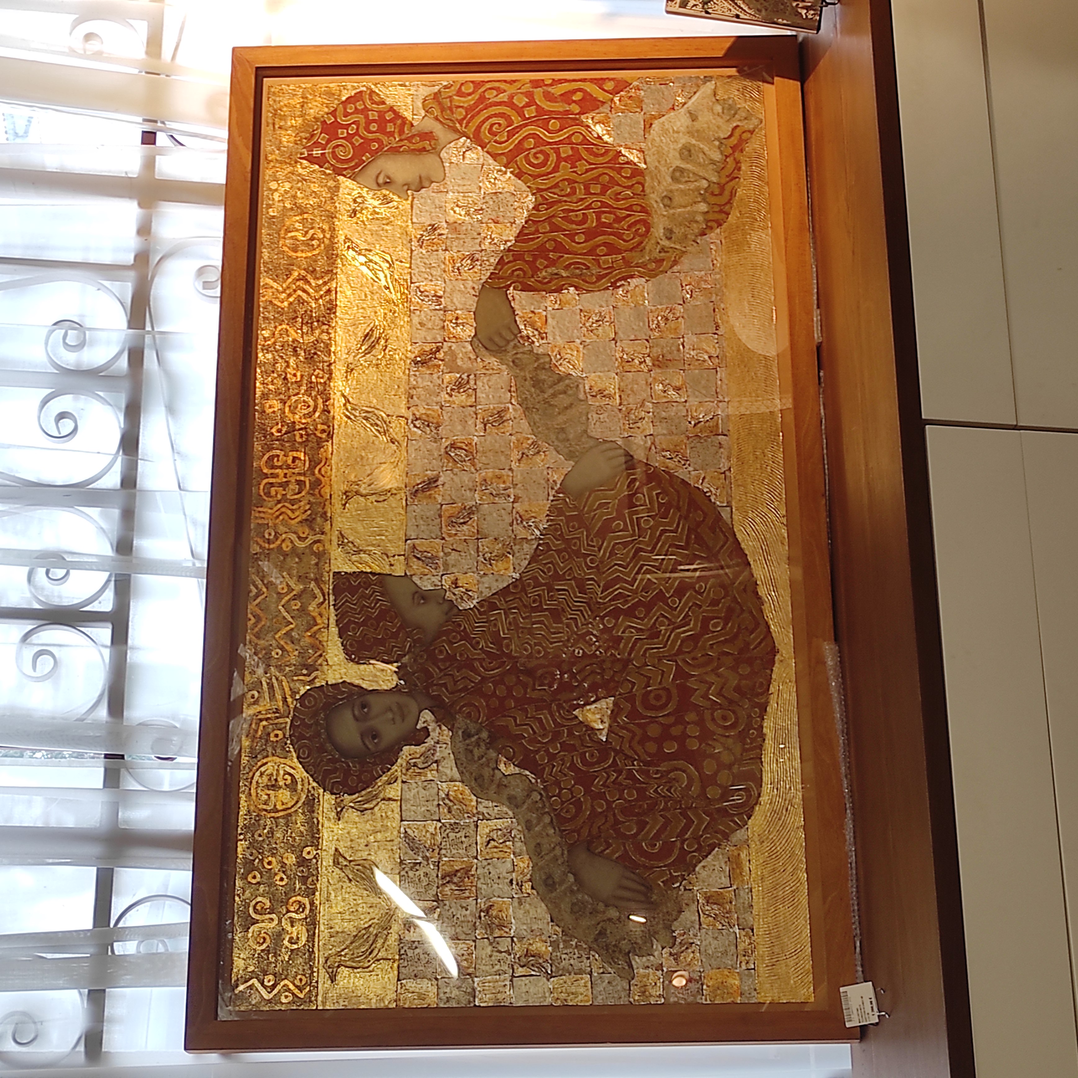 MAIA CASTANG TECHNIQUE MIXTE QUESTIONS DE SABLE 190 x 110 CM