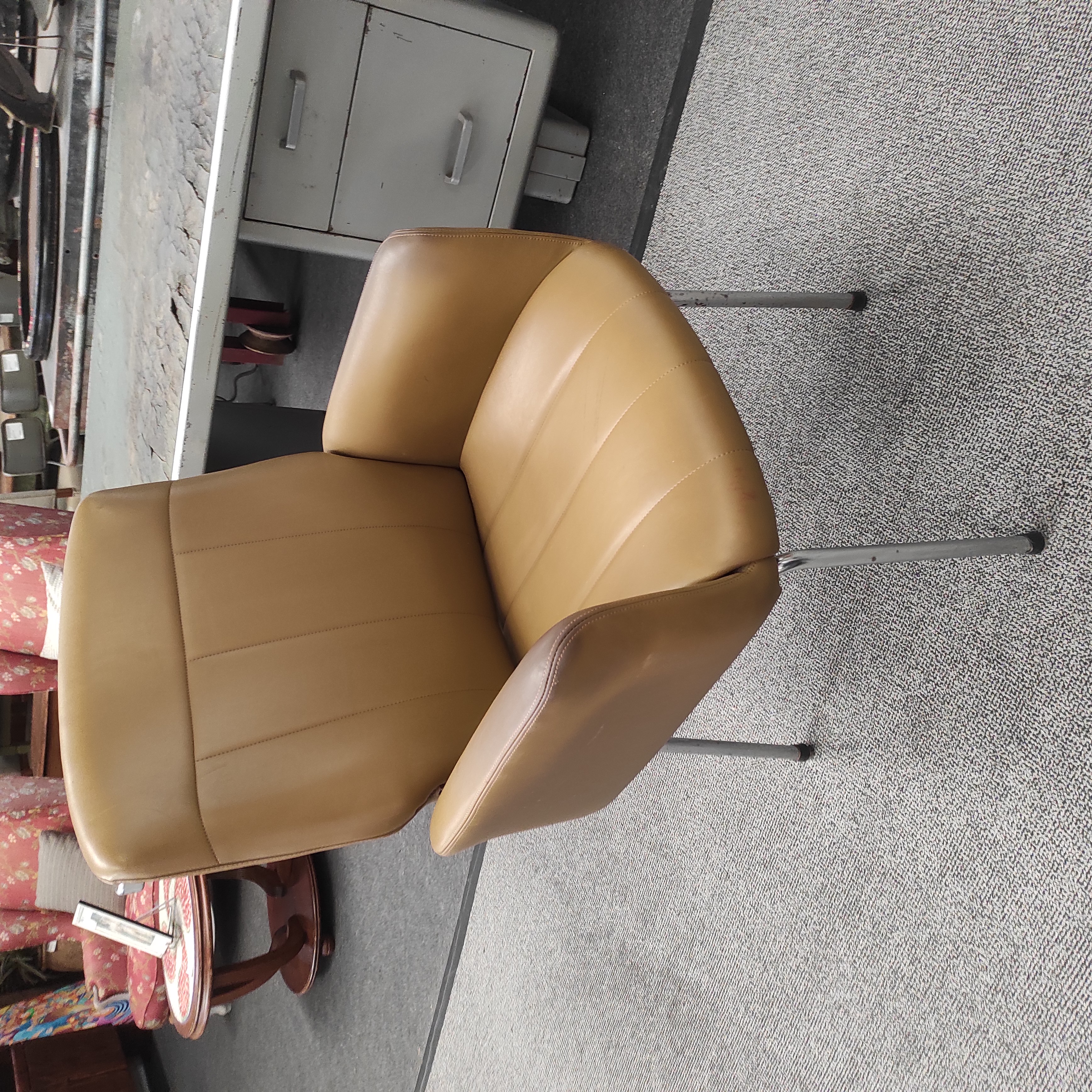 Fauteuil cuir roche bobois d'occasion - Ameublement