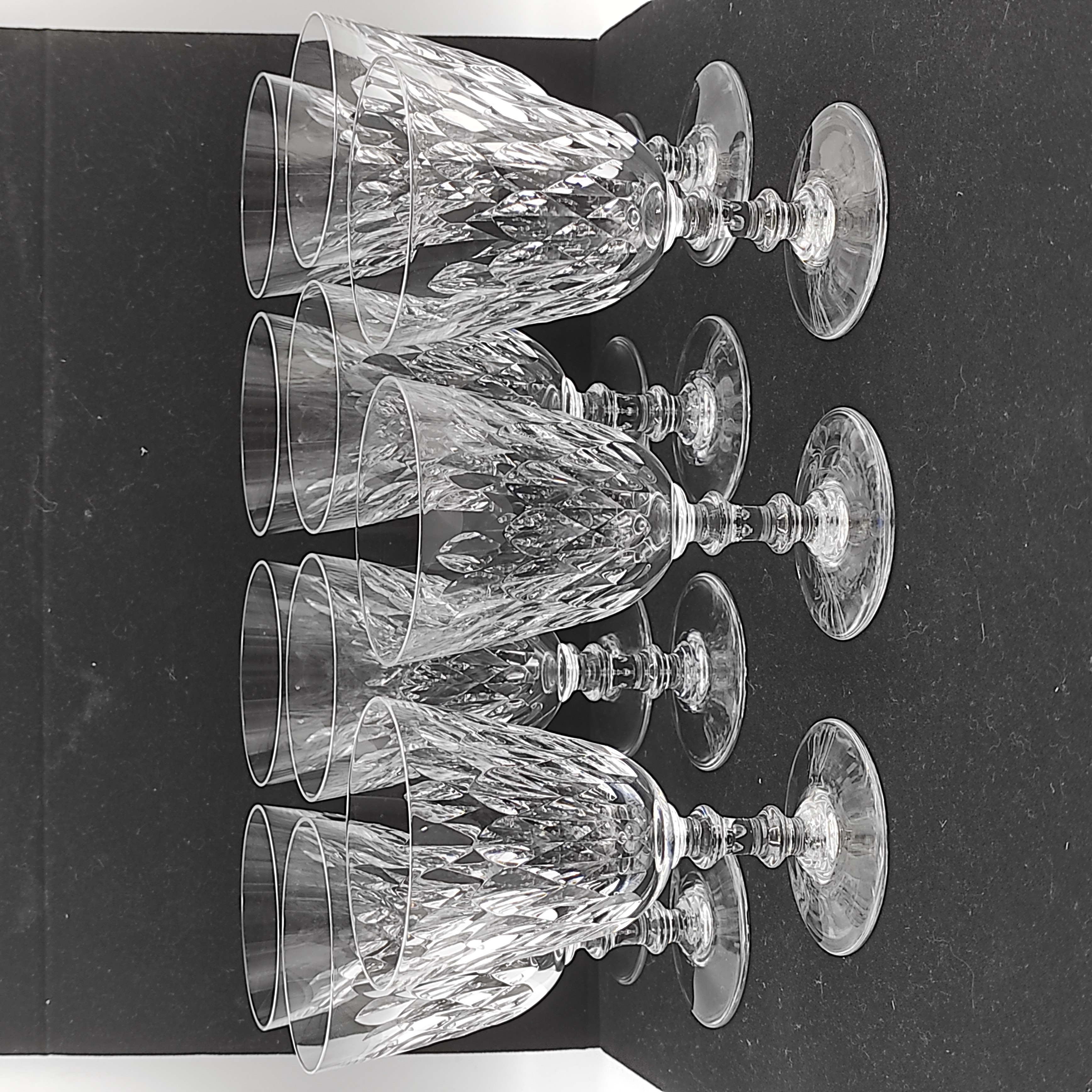 BACCARAT PICCADILLY 11 VERRES A VIN EN CRISTAL