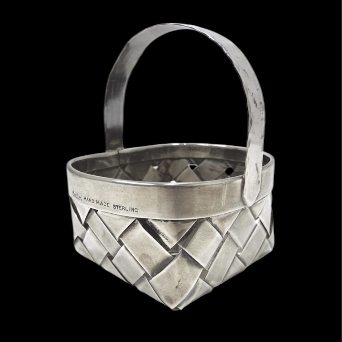 CARTIER PANIER EN ARGENT TRESSE (STERLING) 428.75 GR
