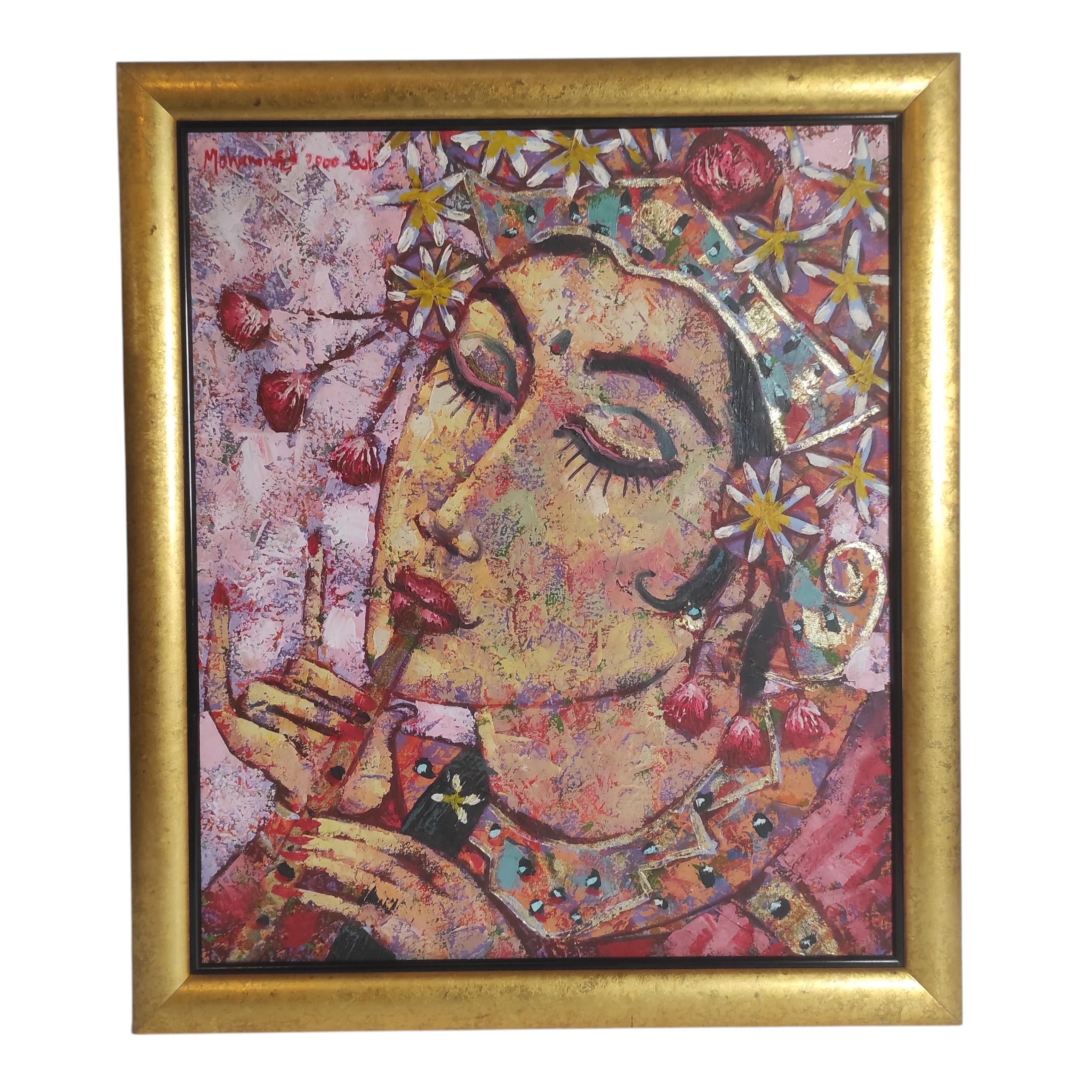 HST PORTRAIT DE BALI PAR MOHAMMED 60/45 CM