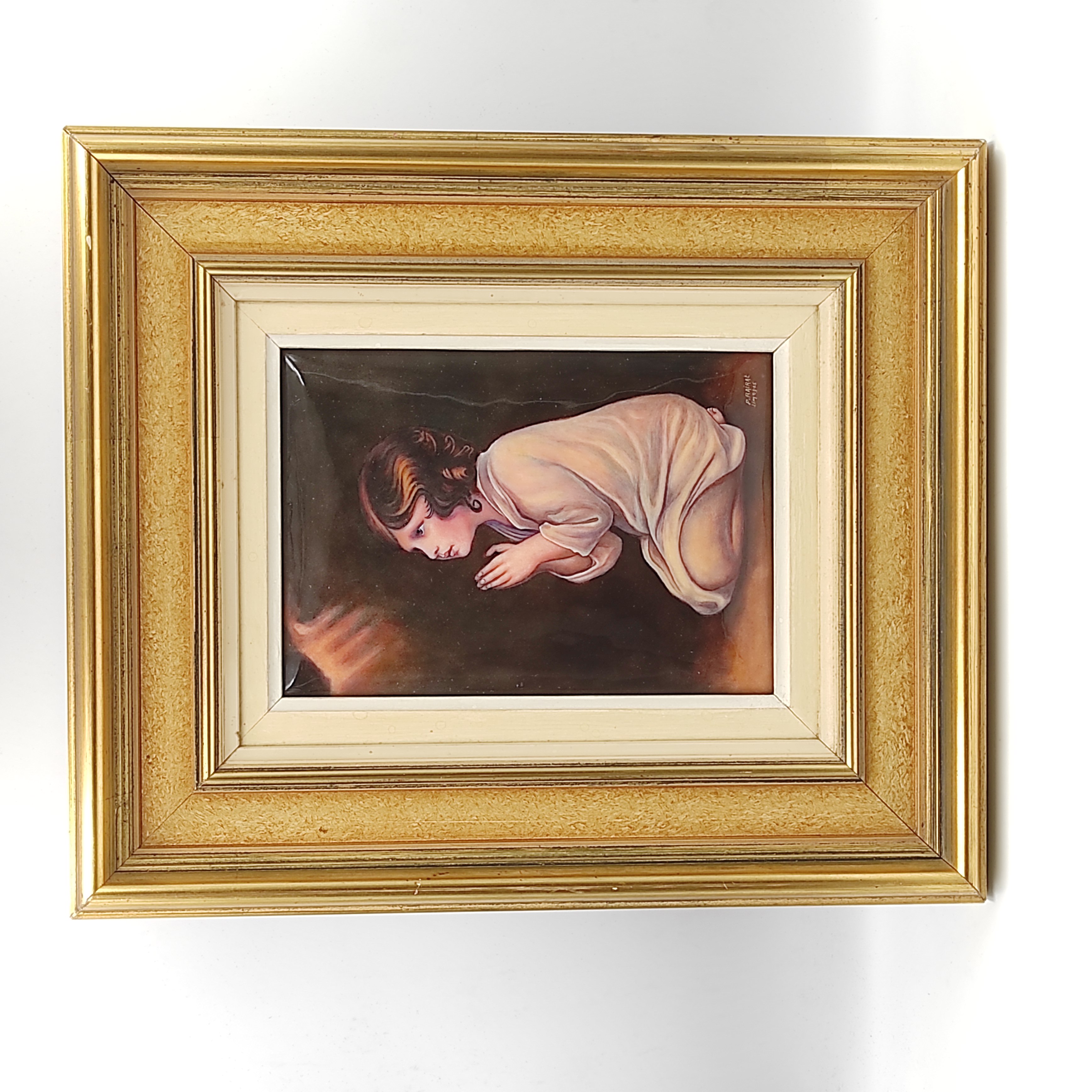 EMAUX DE LIMOGES PAR RAIRAT 15/22 CM