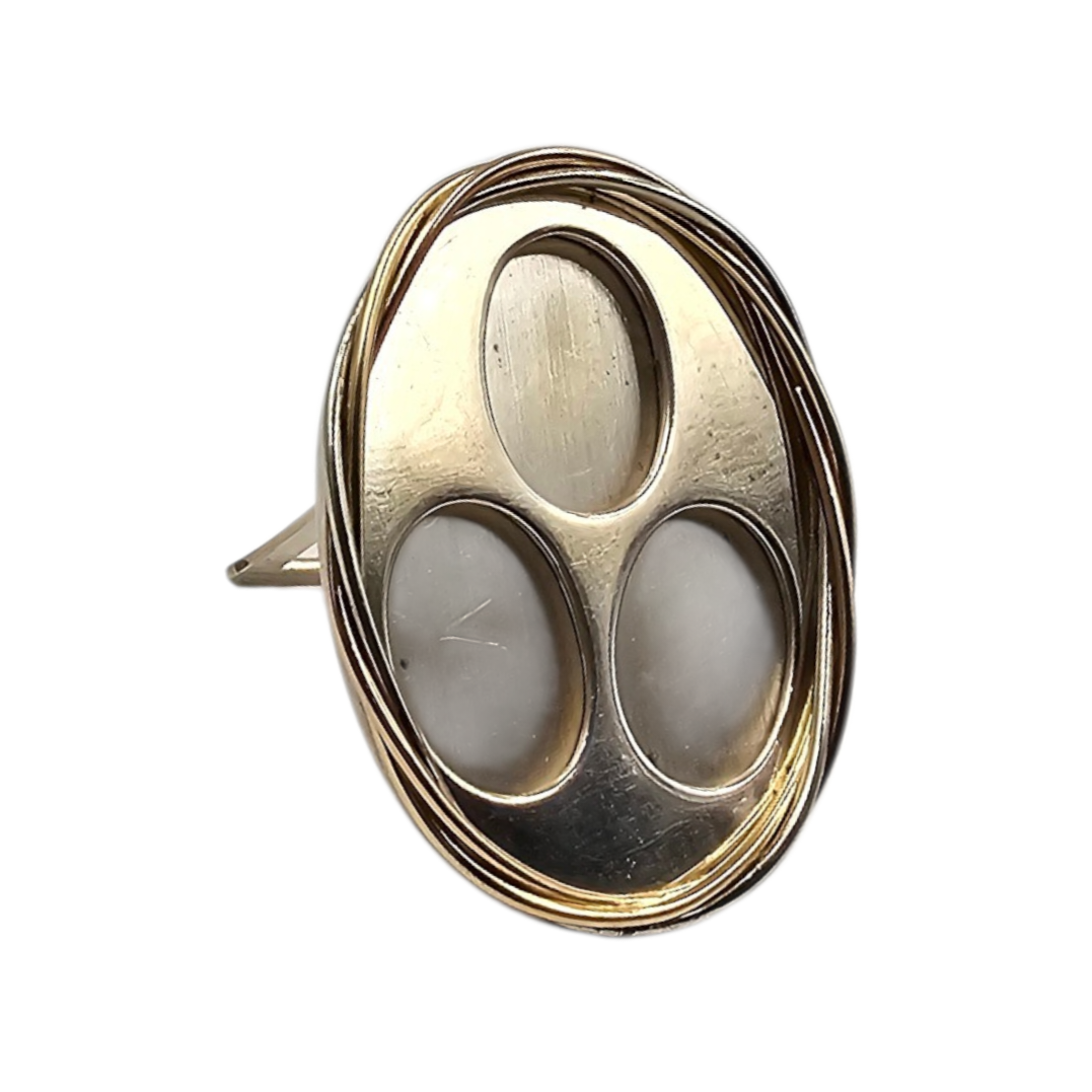 CARTIER PARIS TRINITY PORTE-PHOTOS 3 MINIATURES EN ARGENT (CRABE) 61.82 GR