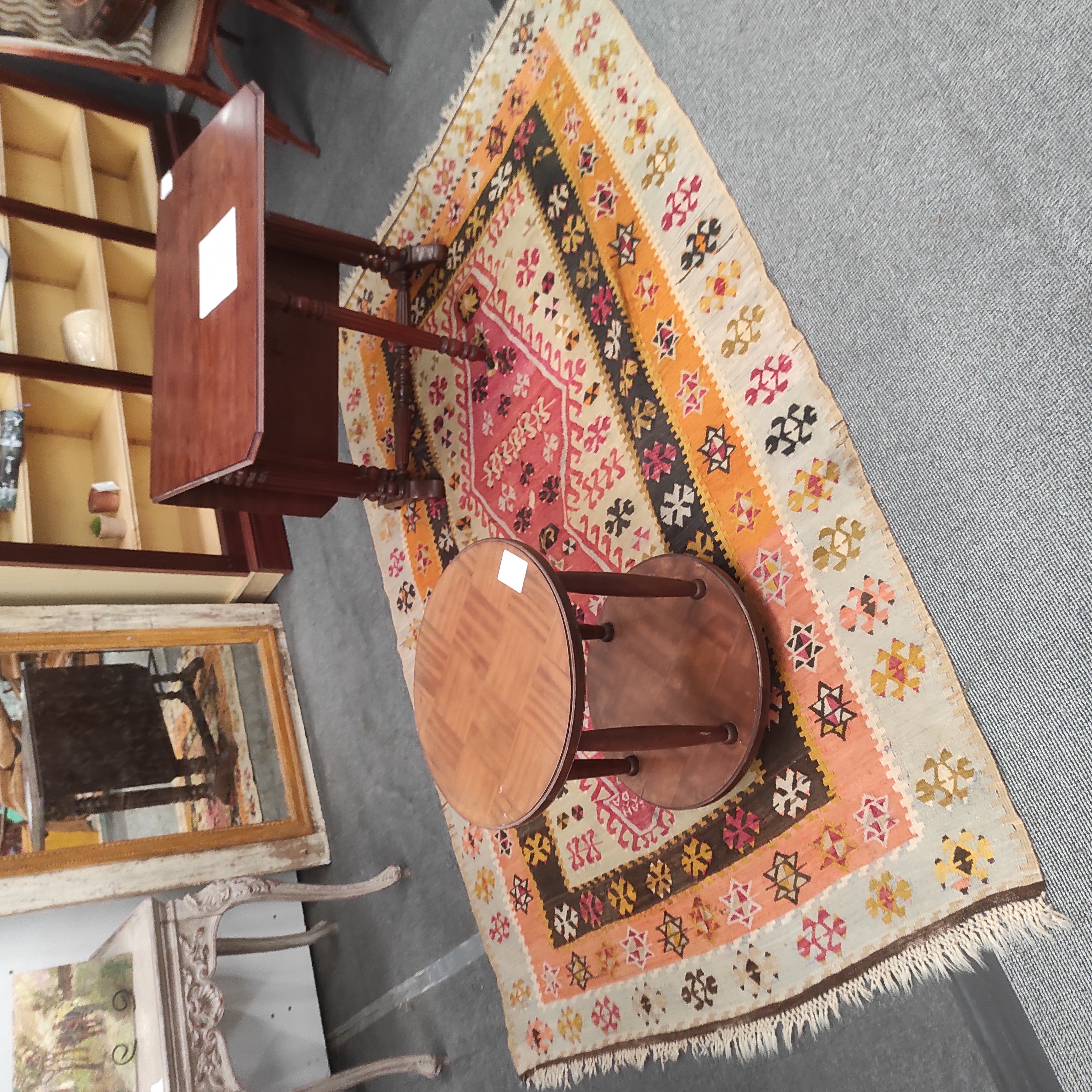 KILIM ANCIEN 147/237 CM EN L ETAT