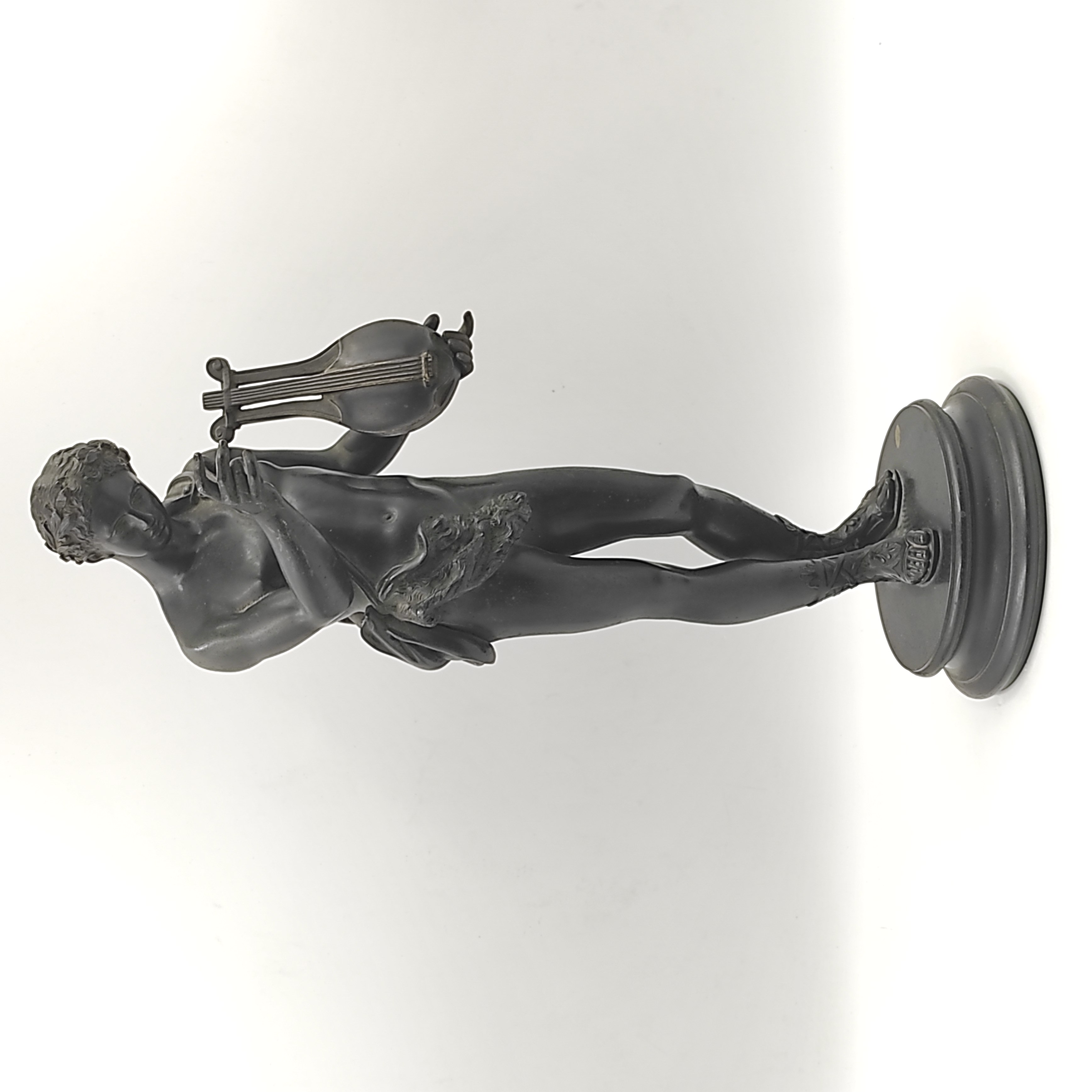 FIGURE FRANCAISE EN BRONZE D APOLLON 
