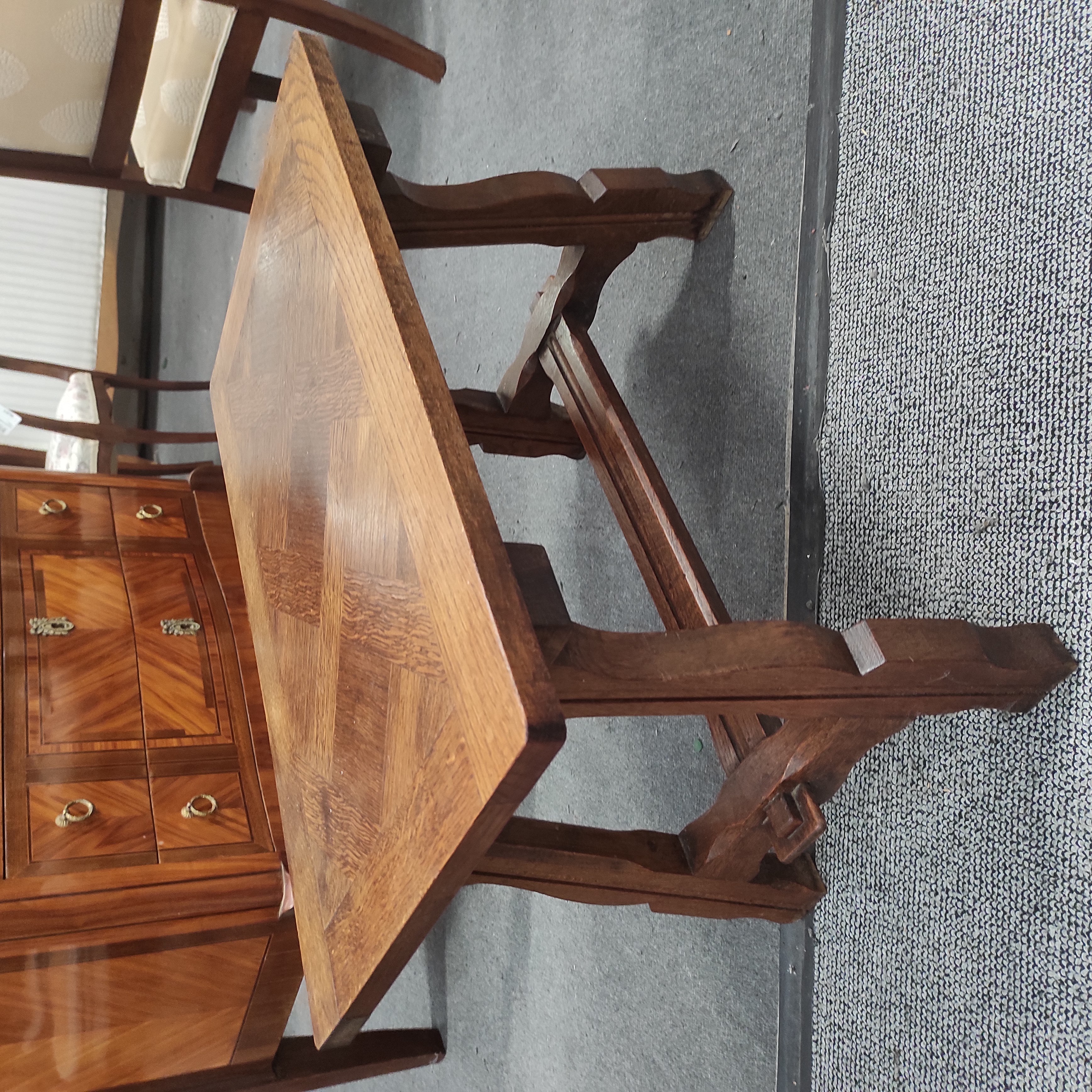 TABLE BASSE NEOBASQUE EN CHENE 70/46/40 CM