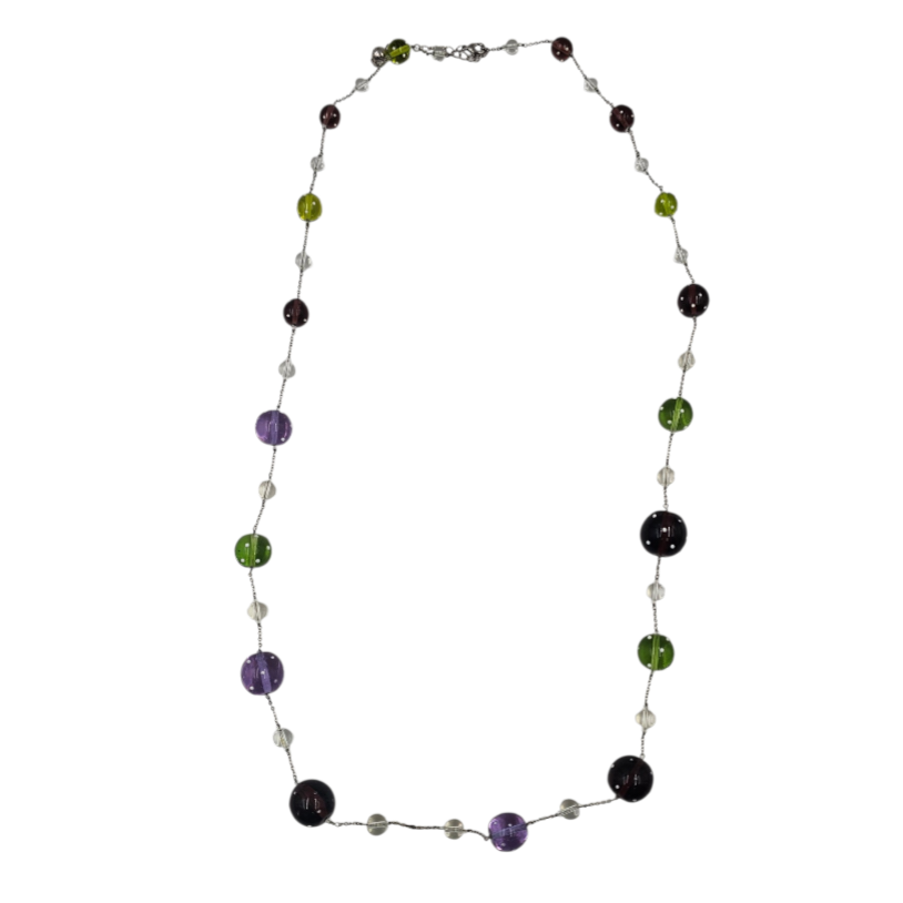 SALVATI VENEZIA 1859 COLLIER SAUTOIR EN VERRE DE MURANO CIRCA 1990-2005