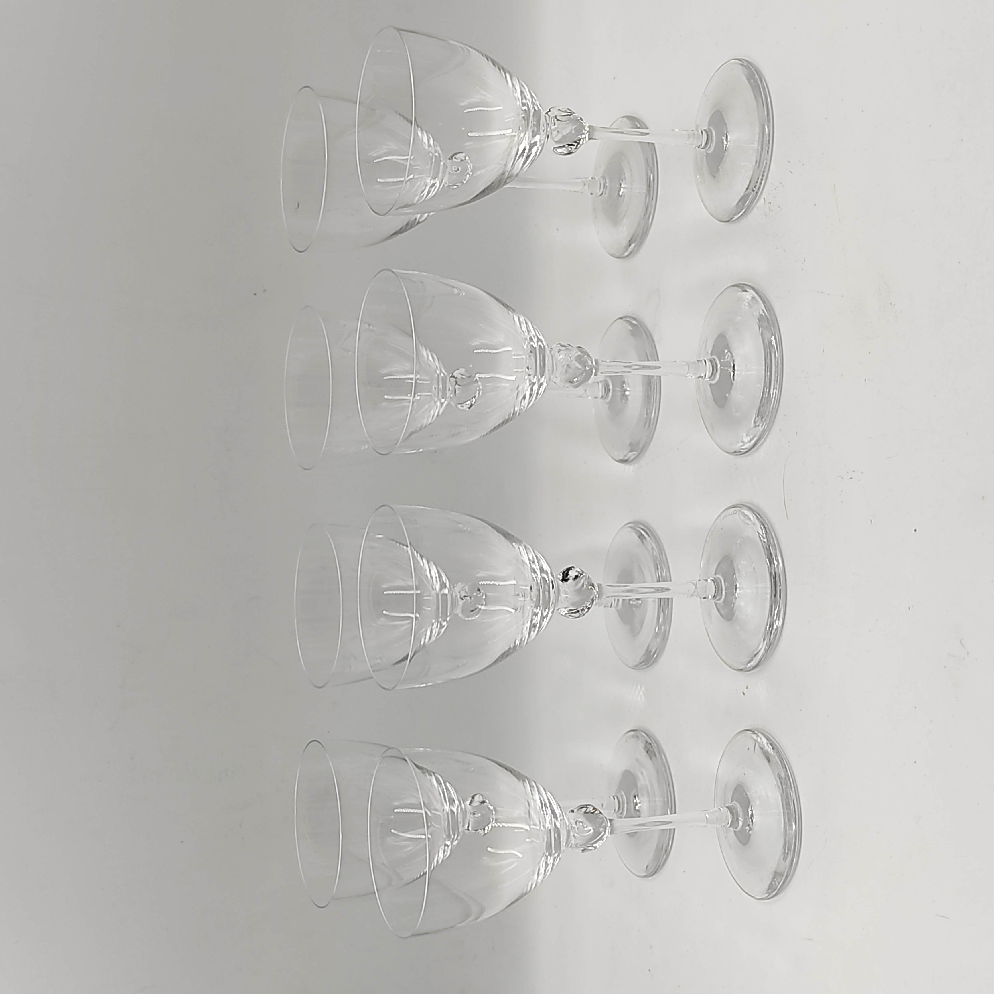 DAUM MODELE BOLERO 8 VERRES EN CRISTAL 14 CM
