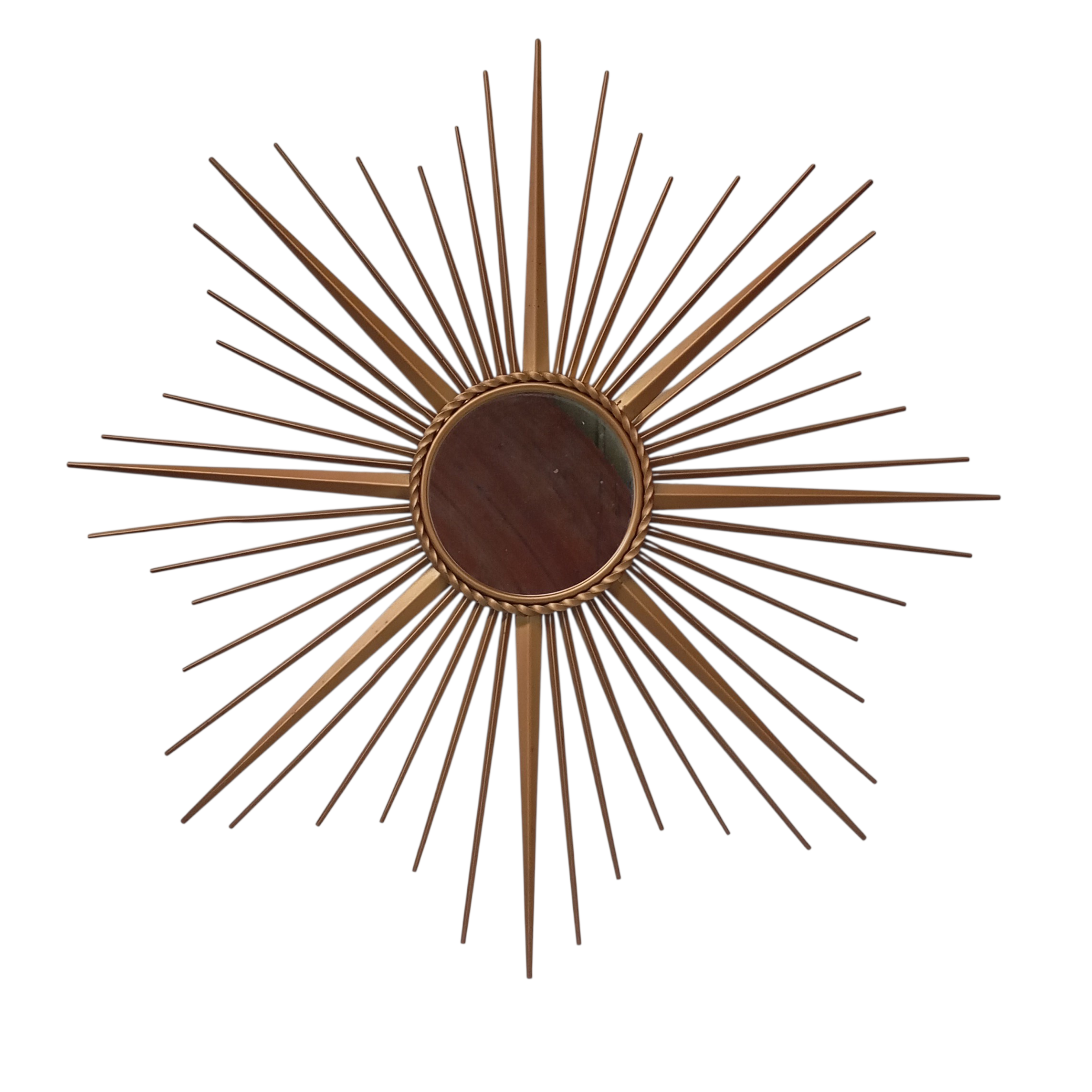 MIROIR SOLEIL DLG DE CHATY VALLAURIS DIAM 86 CM