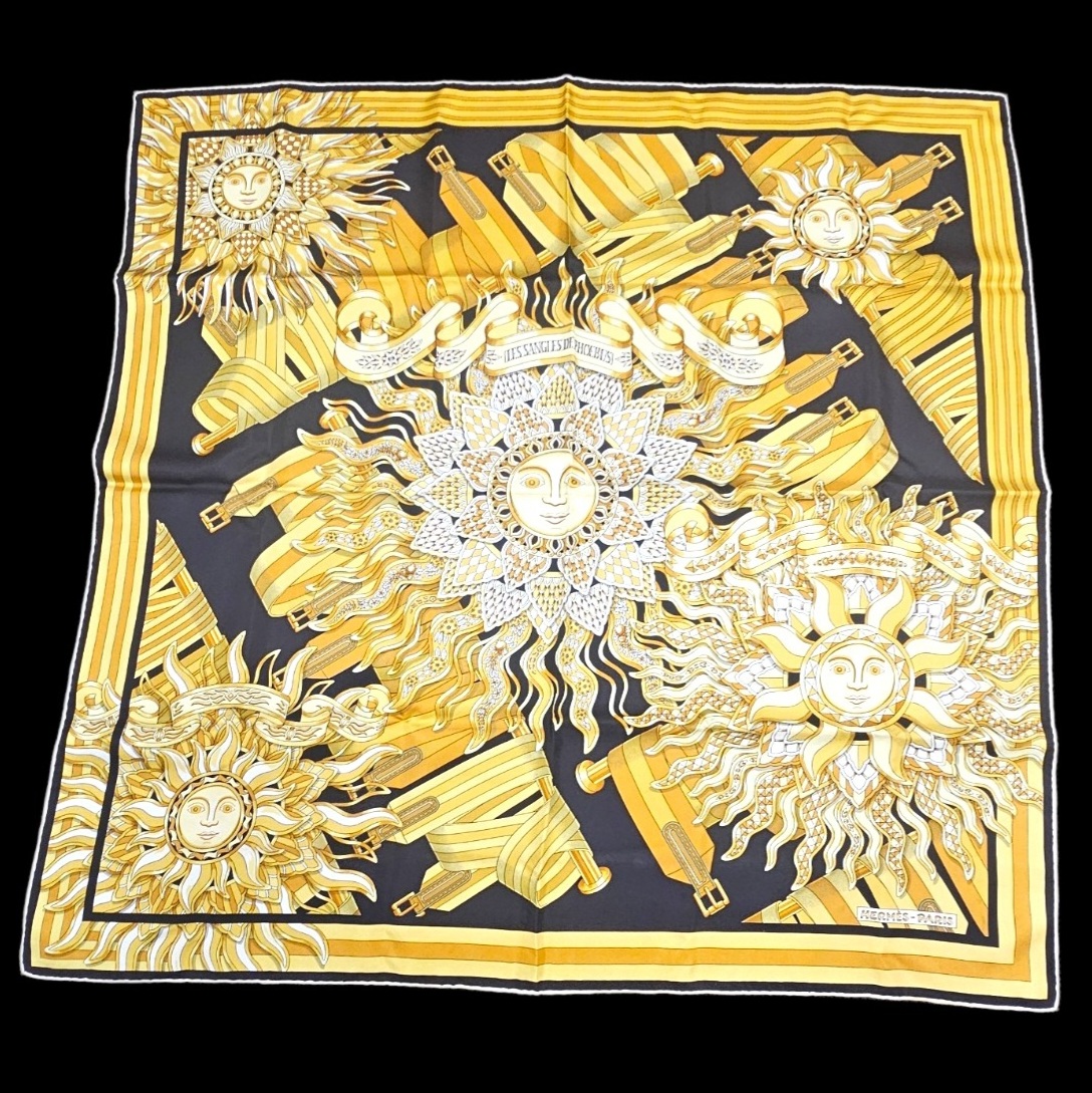 HERMES CARRE LES SANGLES DE PHOEBUS PAR JOACHIM METZ 1ERE ED. 2010