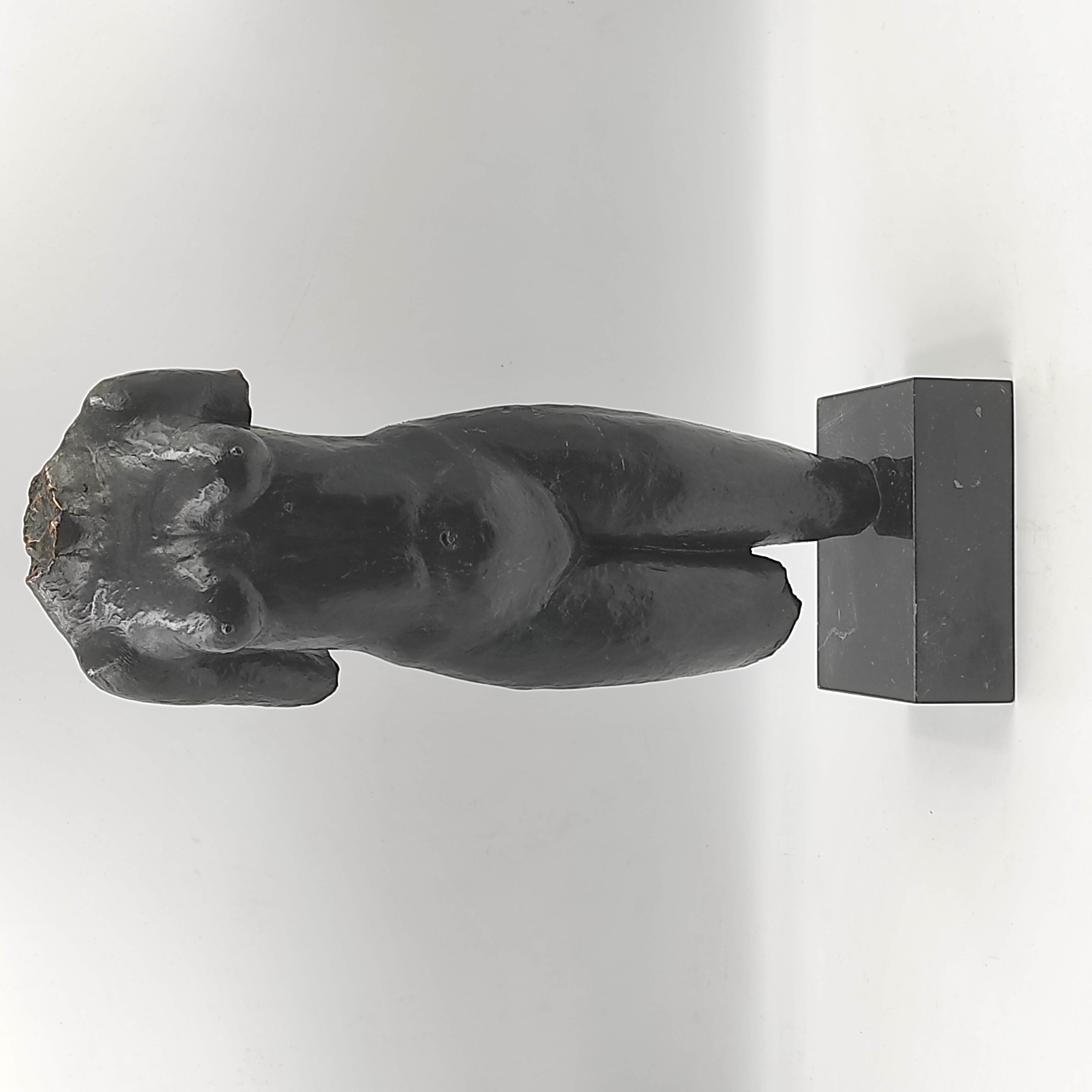 SCULPTURE EN BRONZE CORPS DE FEMME NUE 35 CM