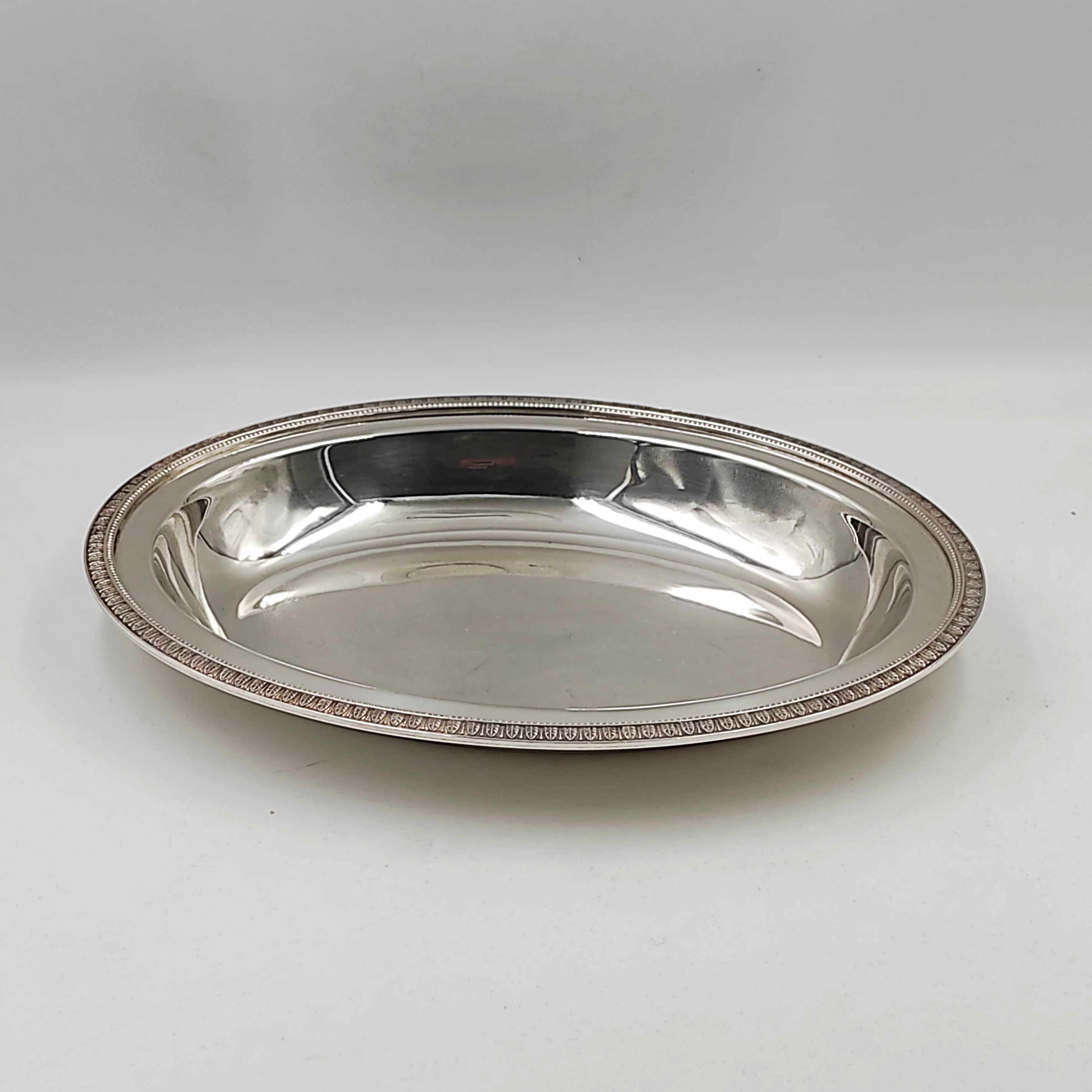 CHRISTOFLE PANIERE MALMAISON METAL ARGENTE 31 CM
