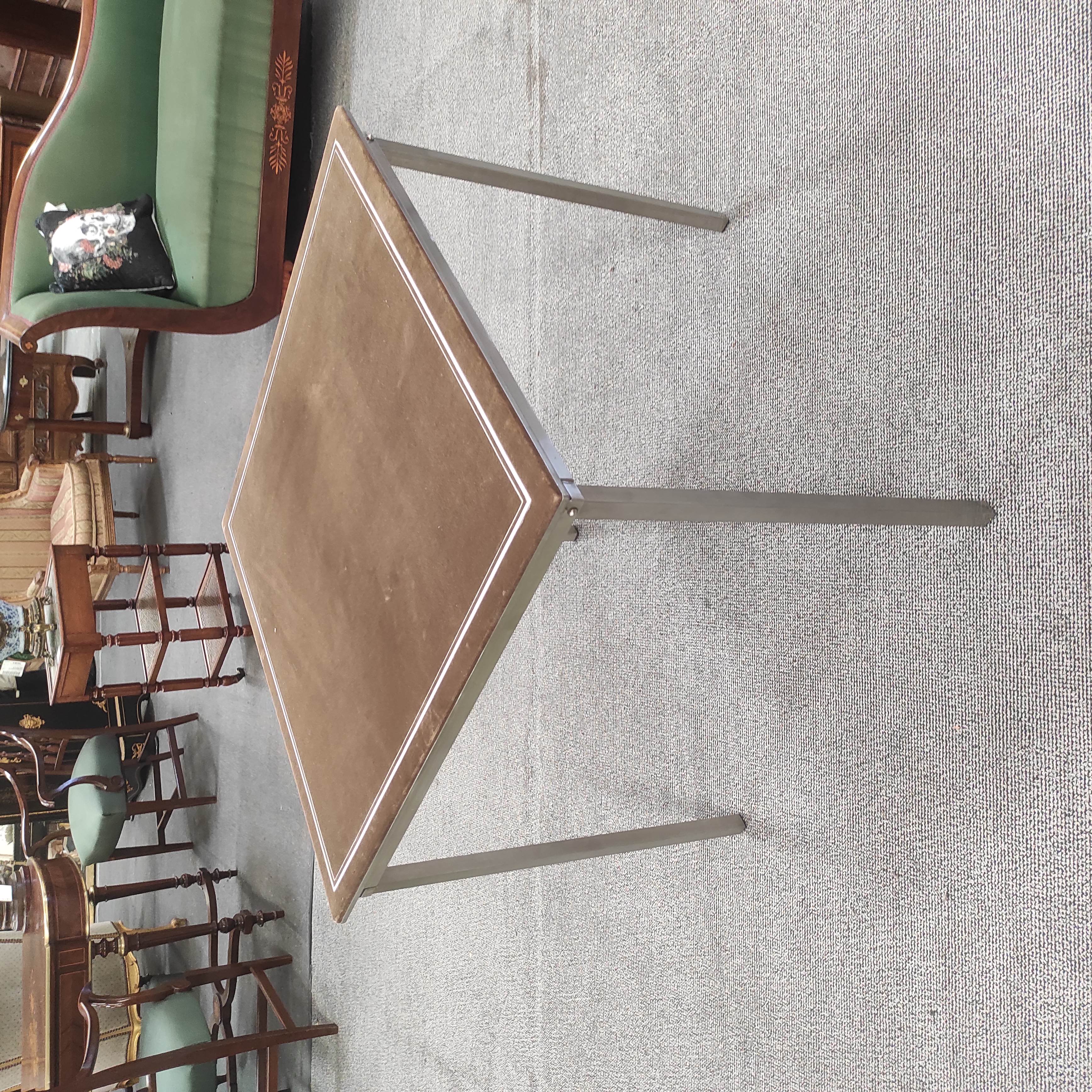 CHRISTIAN DIOR TABLE DE JEUX CHRISTIAN DIOR 78/71 CM