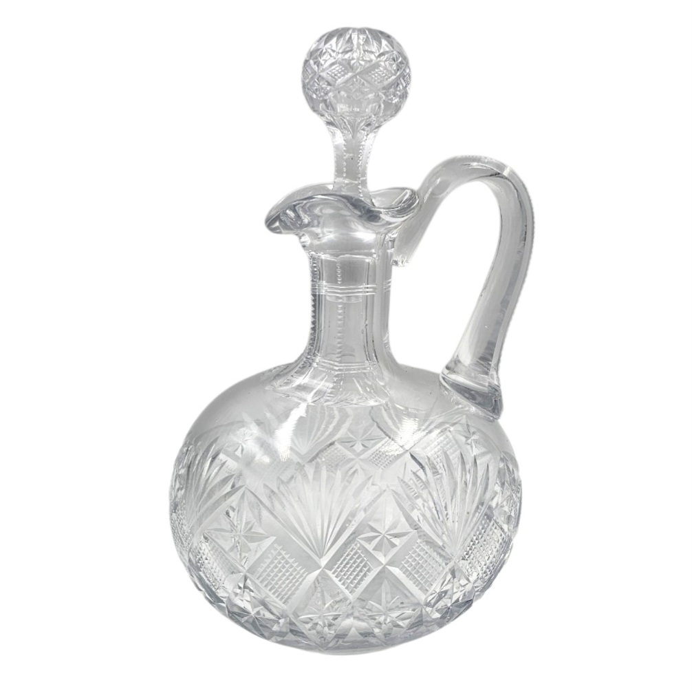 SAINT LOUIS AIGUIERE EN CRISTAL TAILLE H 29 CM