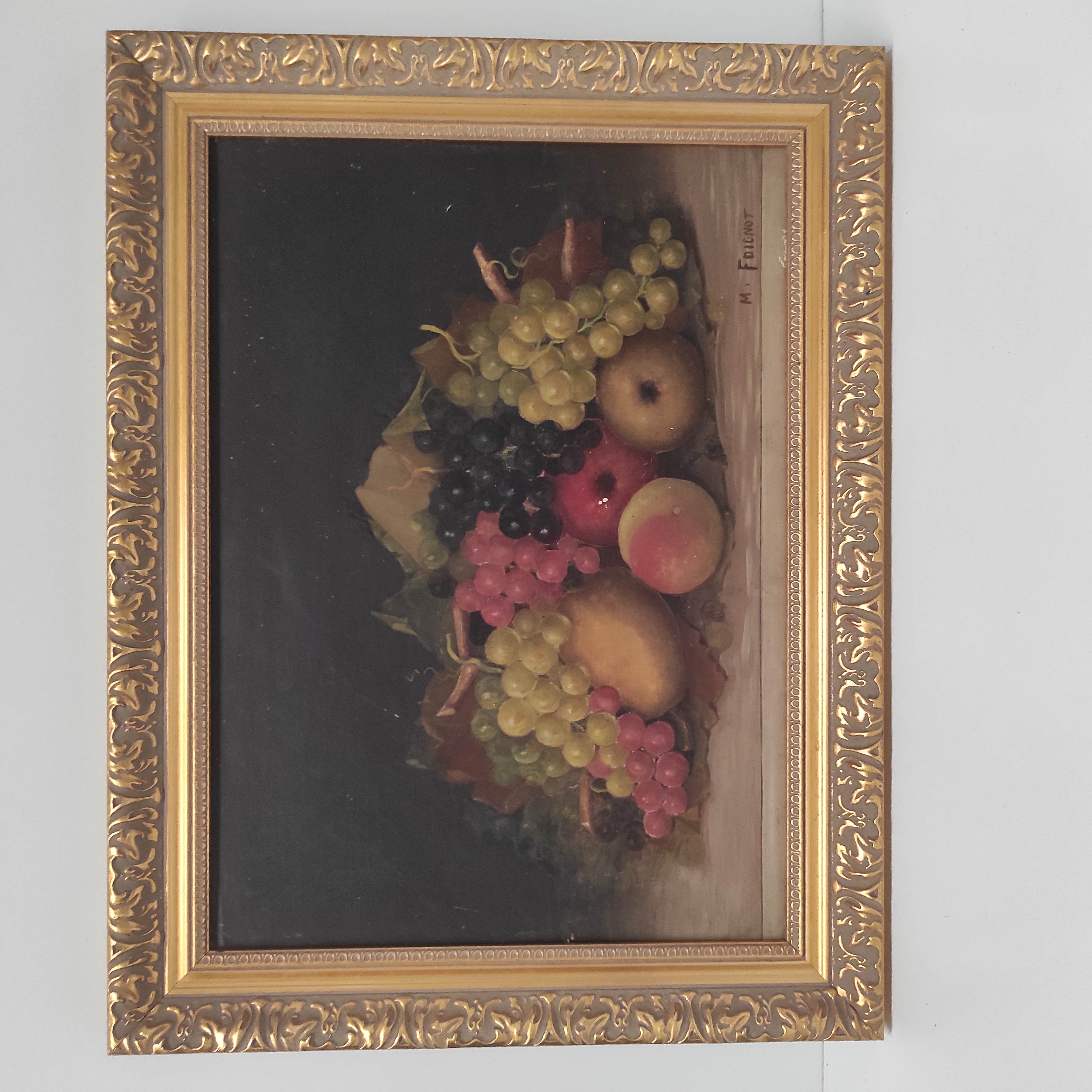 FOIGNOT HSP NATURE MORTE AUX RAISINS 45 x 33 CM HC 