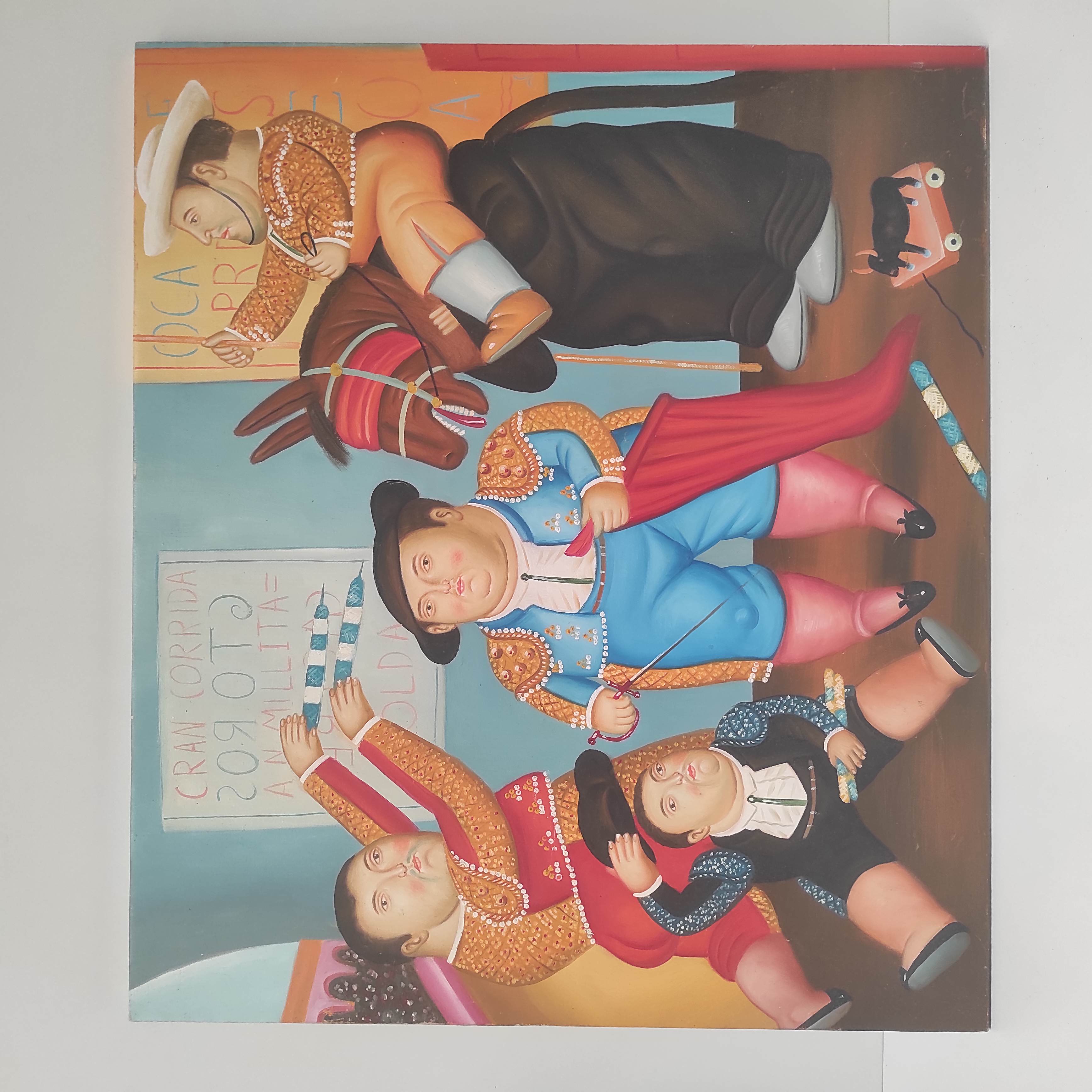 HST DLG DE BOTTERO LE MATADOR 78 x 68 CM
