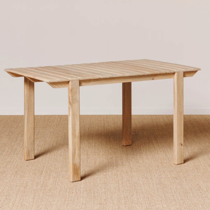TABLE A MANGER VERDON 140/76/80 CM MANGUIER