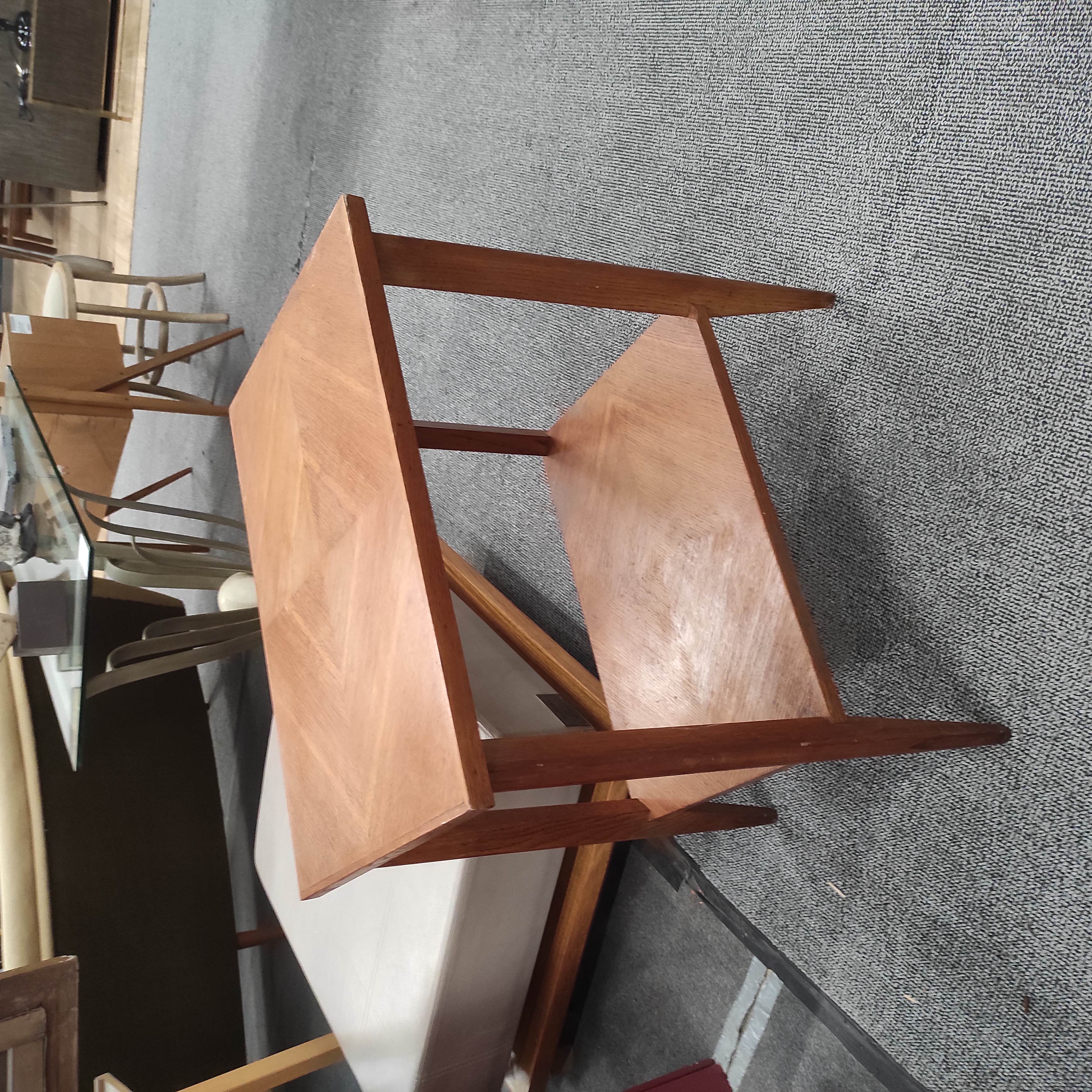 TABLE 2 PLATEAUX EN CHENE 60/70/40 CM ANNEES 50