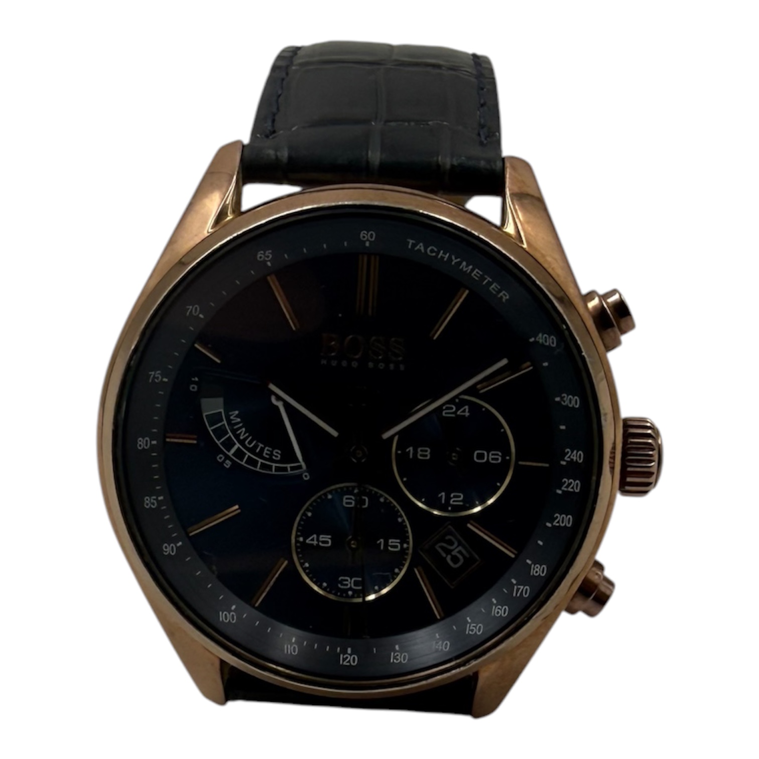 HUGO BOSS MONTRE GRAND PRIX FOND BLEU MVT QUARTZ (10452805) BRACELET BLEU
