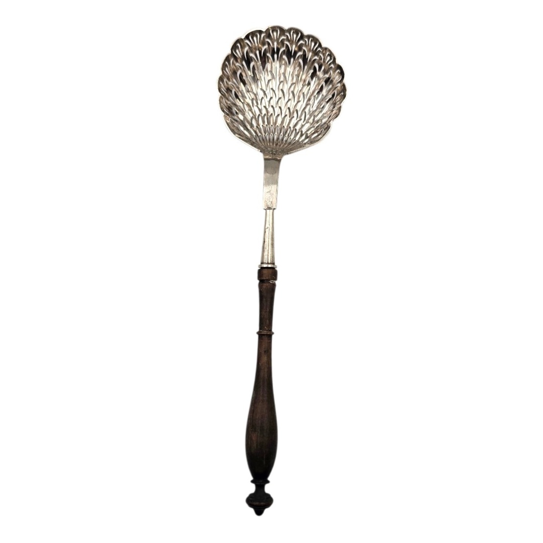 CUILLERE SAUPOUDREUSE EN ARGENT (VIEILLARD) PB 43.18 GR