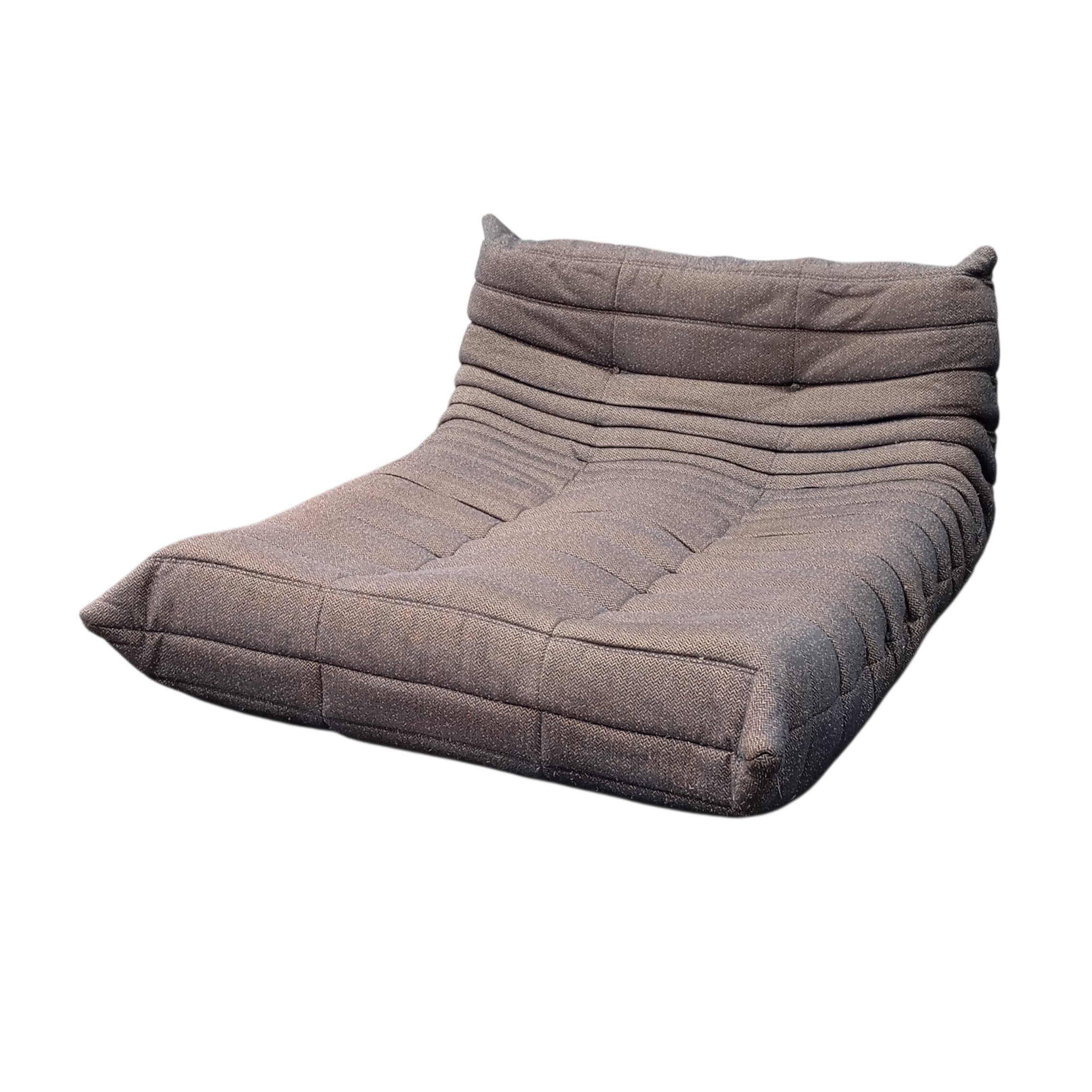 LIGNE ROSET TOGO MERIDIENNE GRIS CHINE127 X 155 X 31 CM