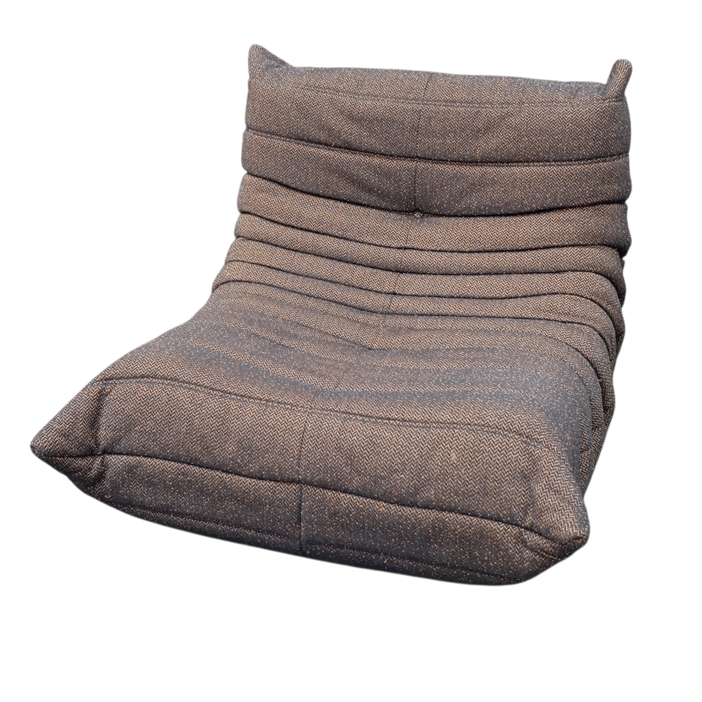 LIGNE ROSET TOGO 1 PLACE GRIS CHINE  85 X 100 X31 CM