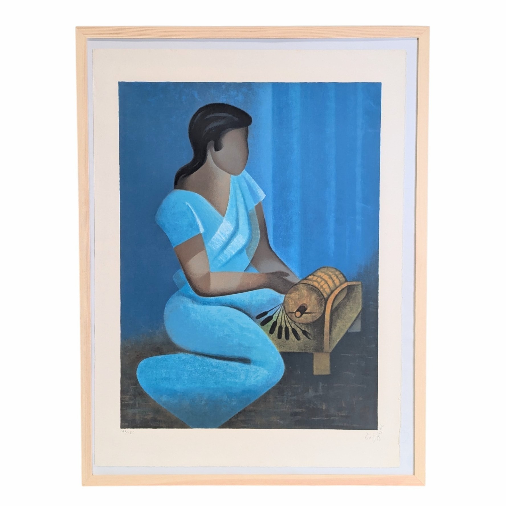 LITHOGRAPHIE TOFFOLI 47/67 CM