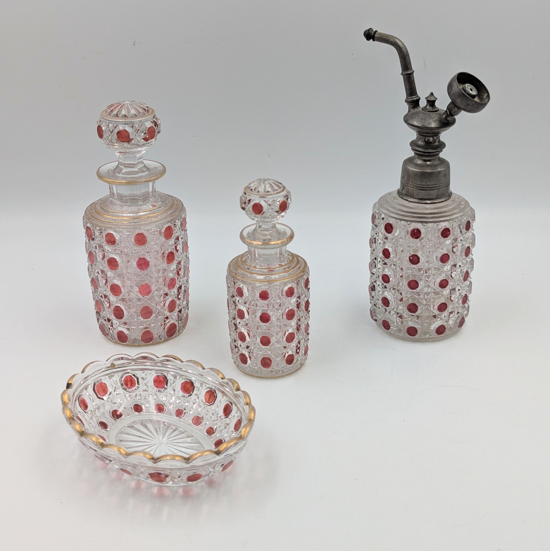 BACCARAT ENSEMBLE DE 4 PIECES DE SALLE DE BAIN 