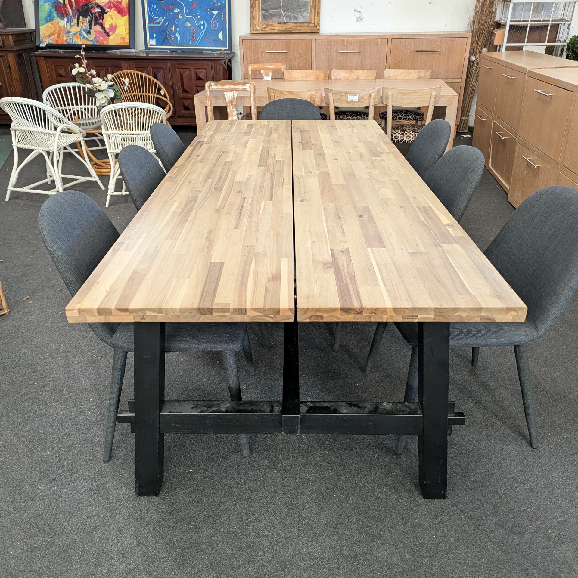 GRANDE TABLE SKOGSTA 235 X 100