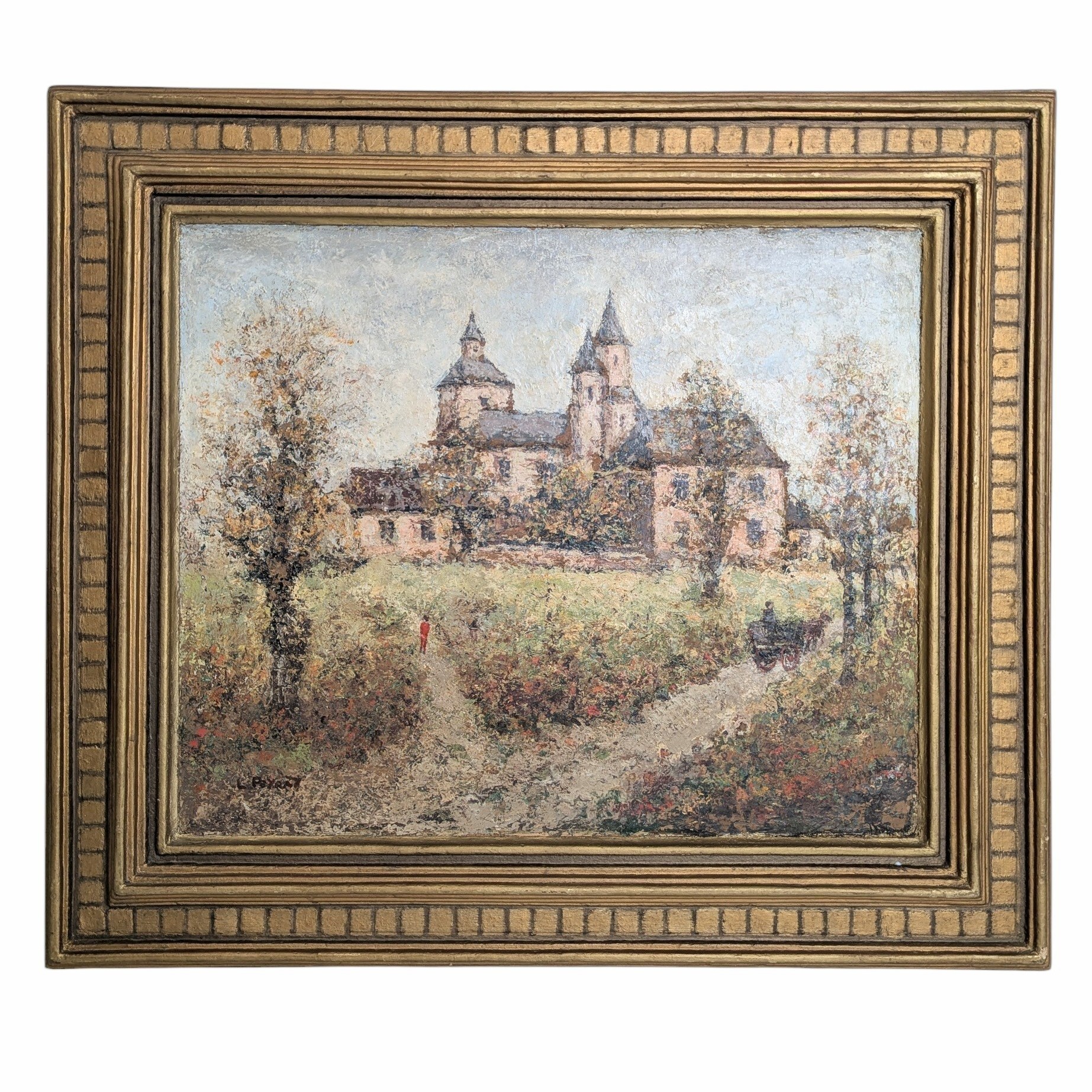 PEYRAT HSP LE MONASTERE 48 x 40 CM HC