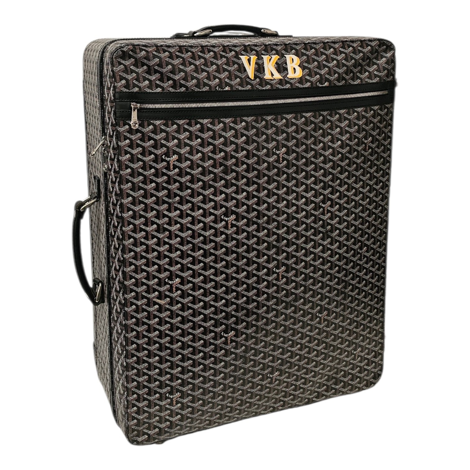 GOYARD VALISE TROLLEY 65 (BEA020079) TOILE GOYARDINE MONOGR. CADENAS DUST BAG