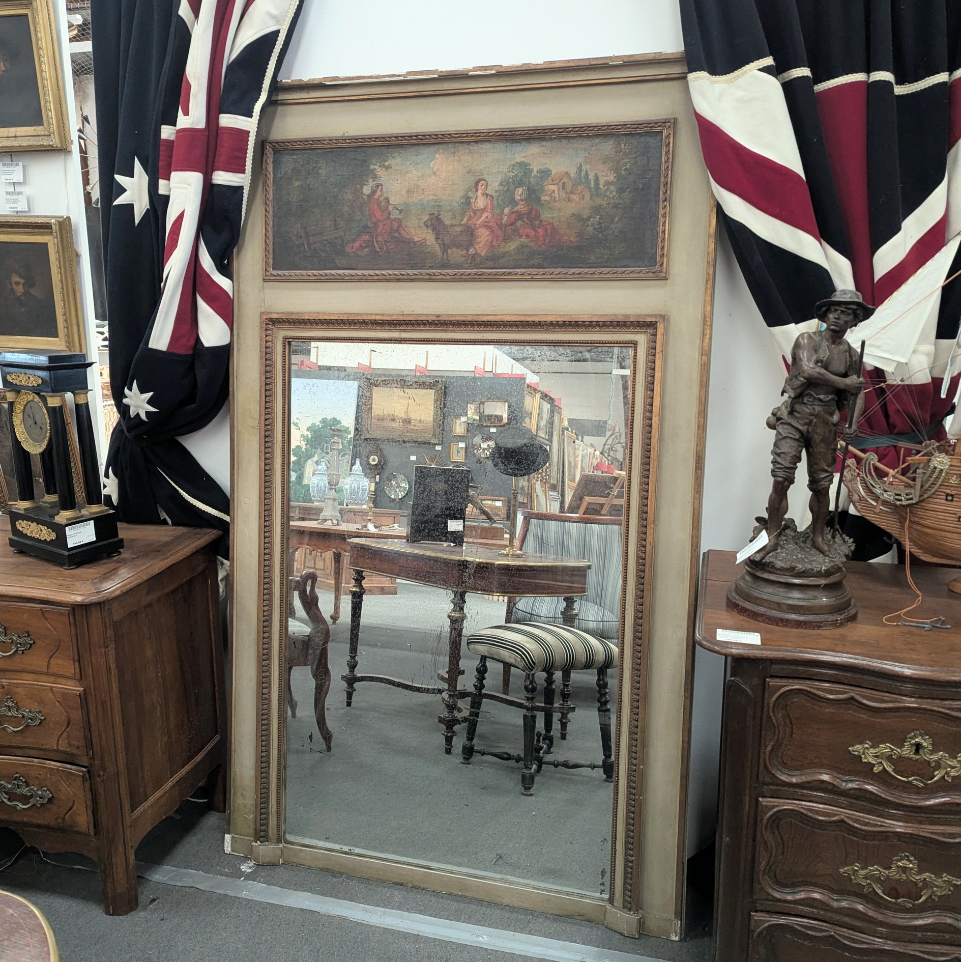 GRAND TRUMEAU SCENE ANIMEE EN MUSIQUE 120/196 CM