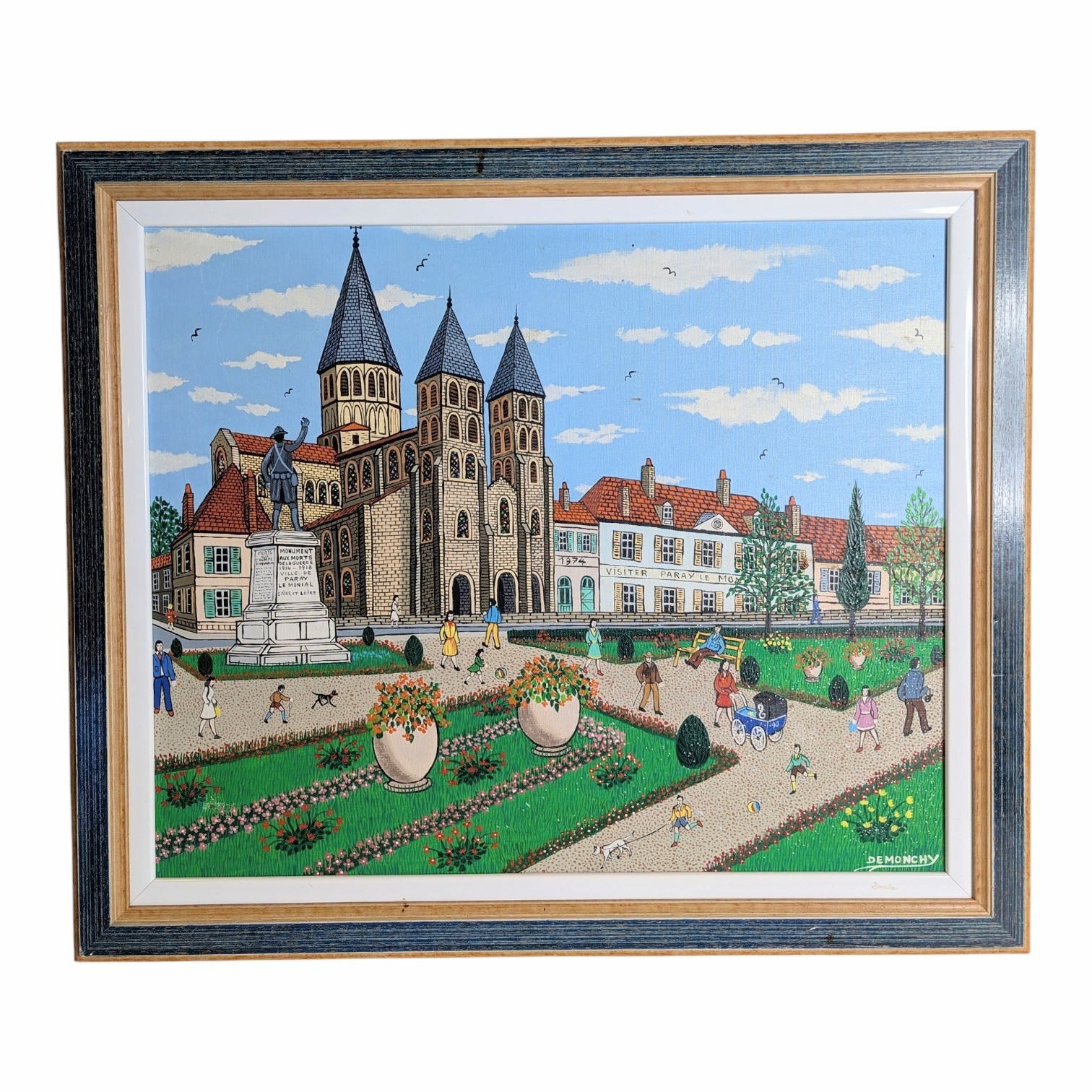 DEMONCHY HST PARAY LE MONIAL 61 x 50 CM