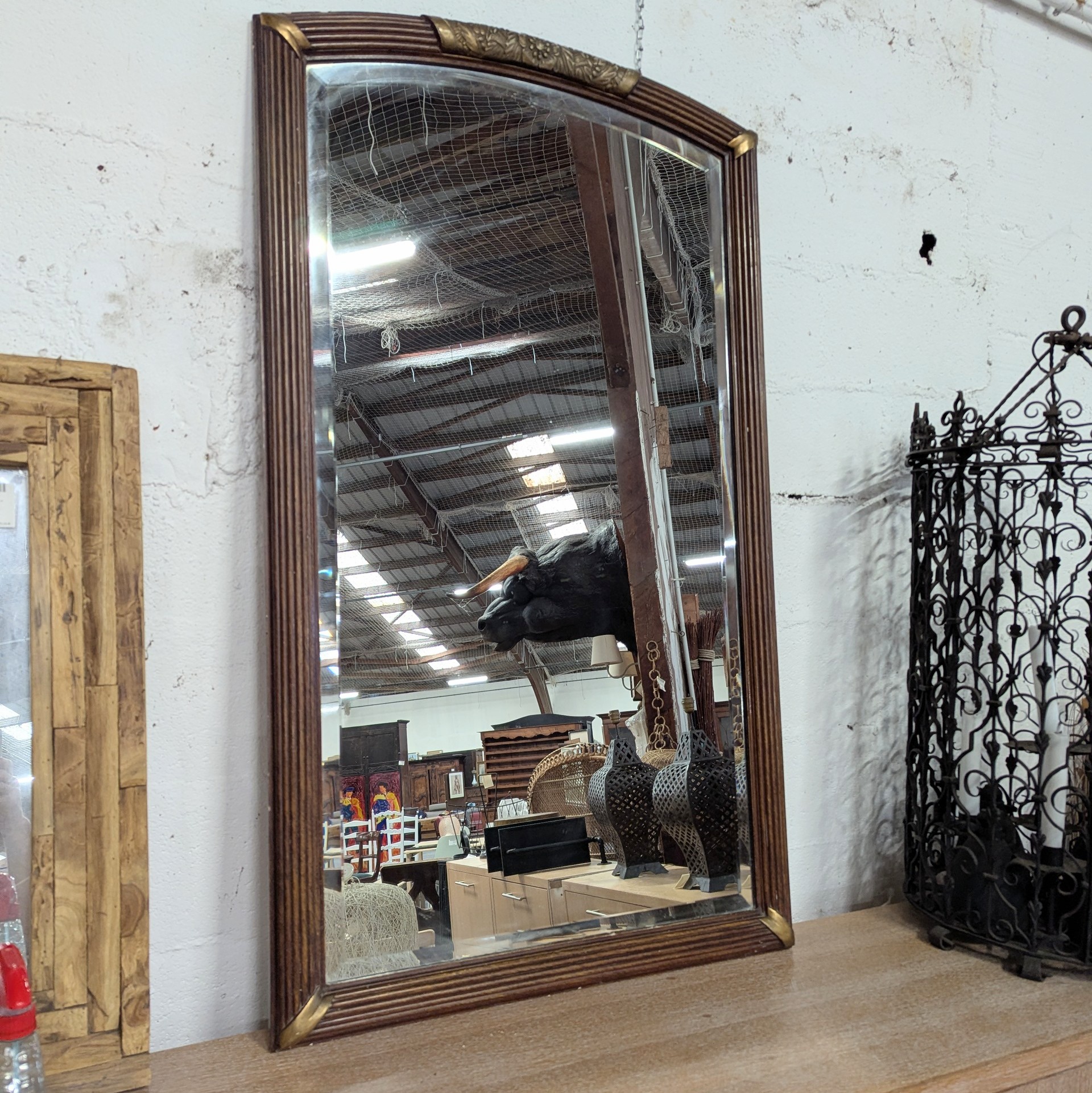 GRAND MIROIR DE STYLE ART DECO 78/134 CM