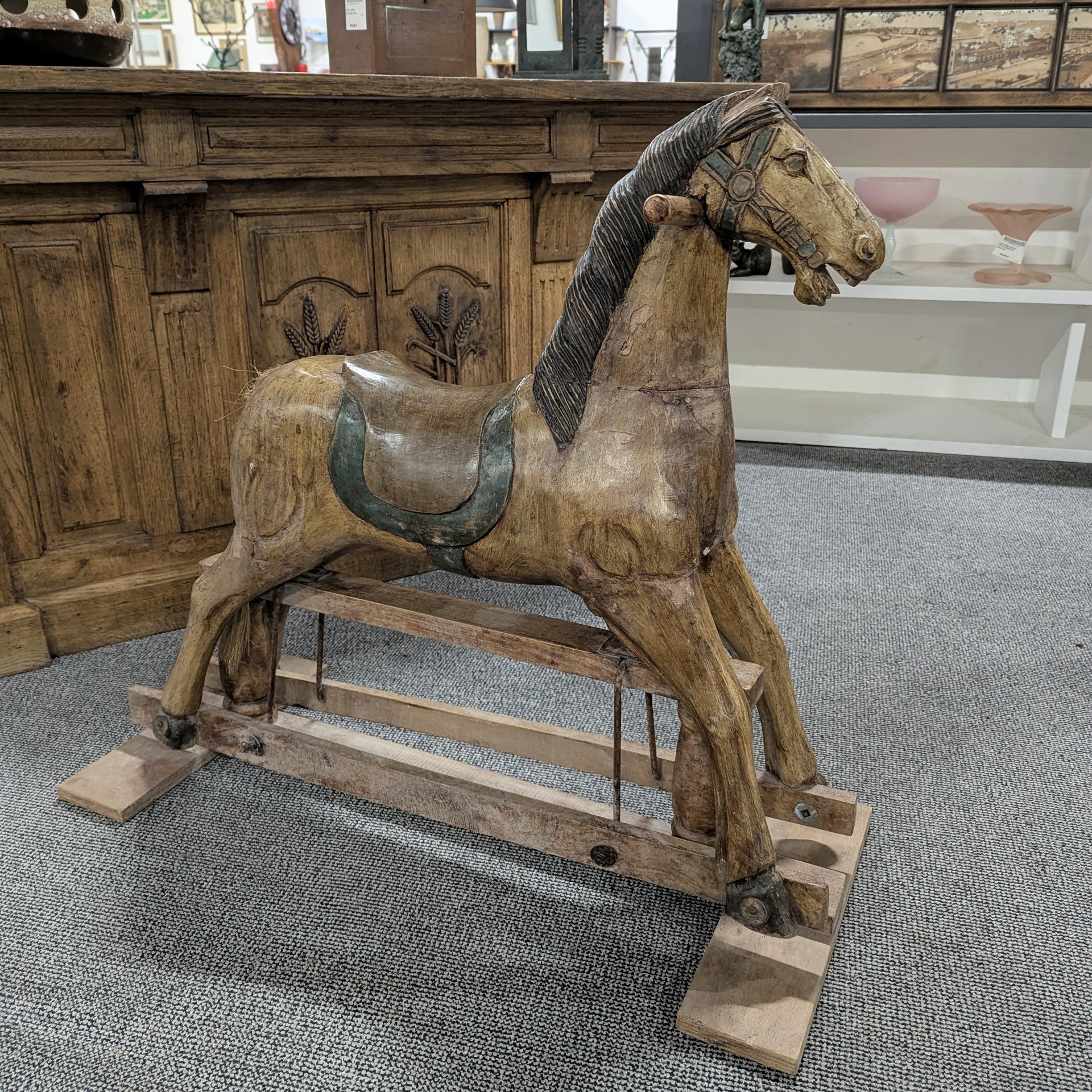 CHEVAL A BASCULE DEBUT 20 IE 86 X 81 CM 