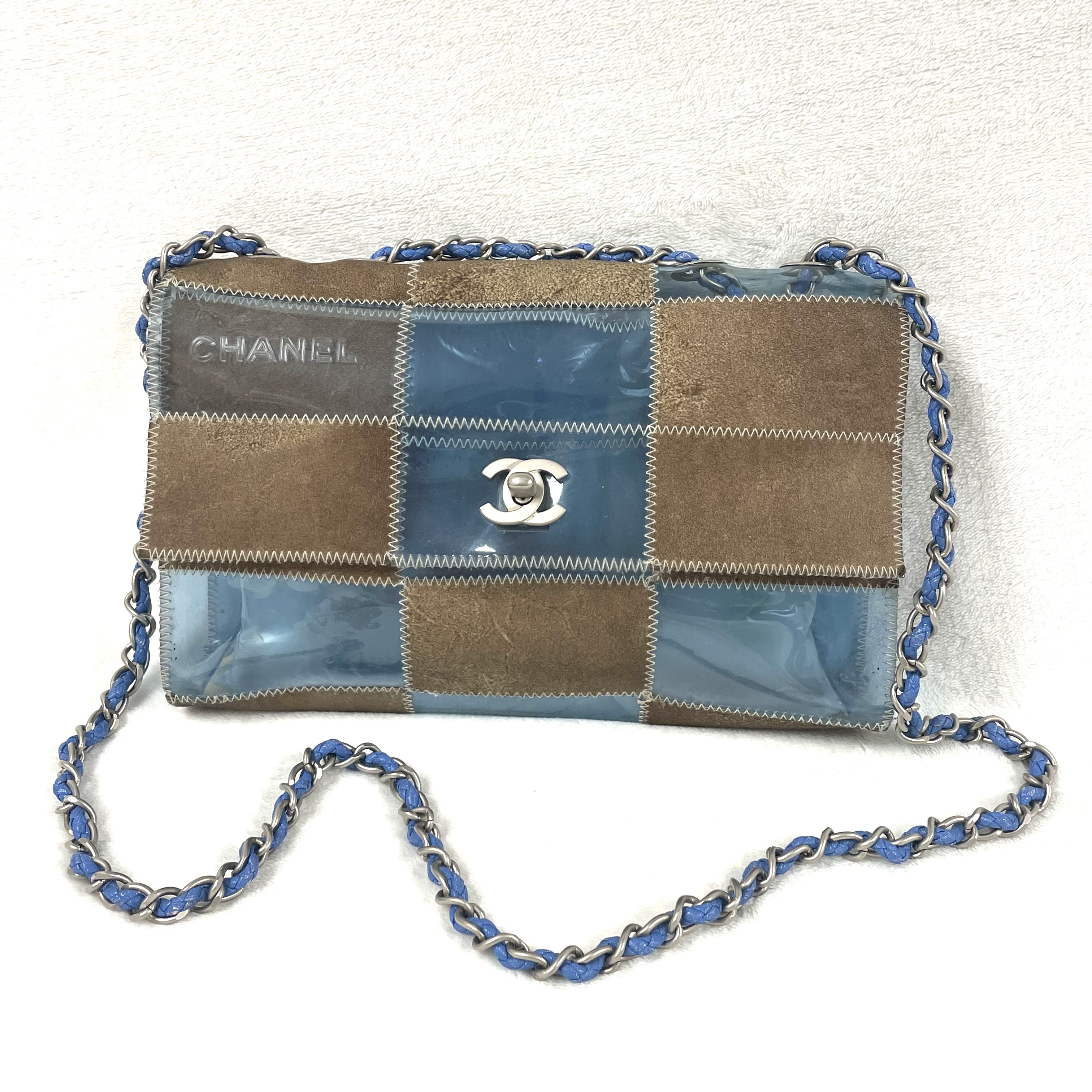 CHANEL, Bags, Chanel Limited Edition Colorama Watercolor Quilted Canvas  Single Flap Bag