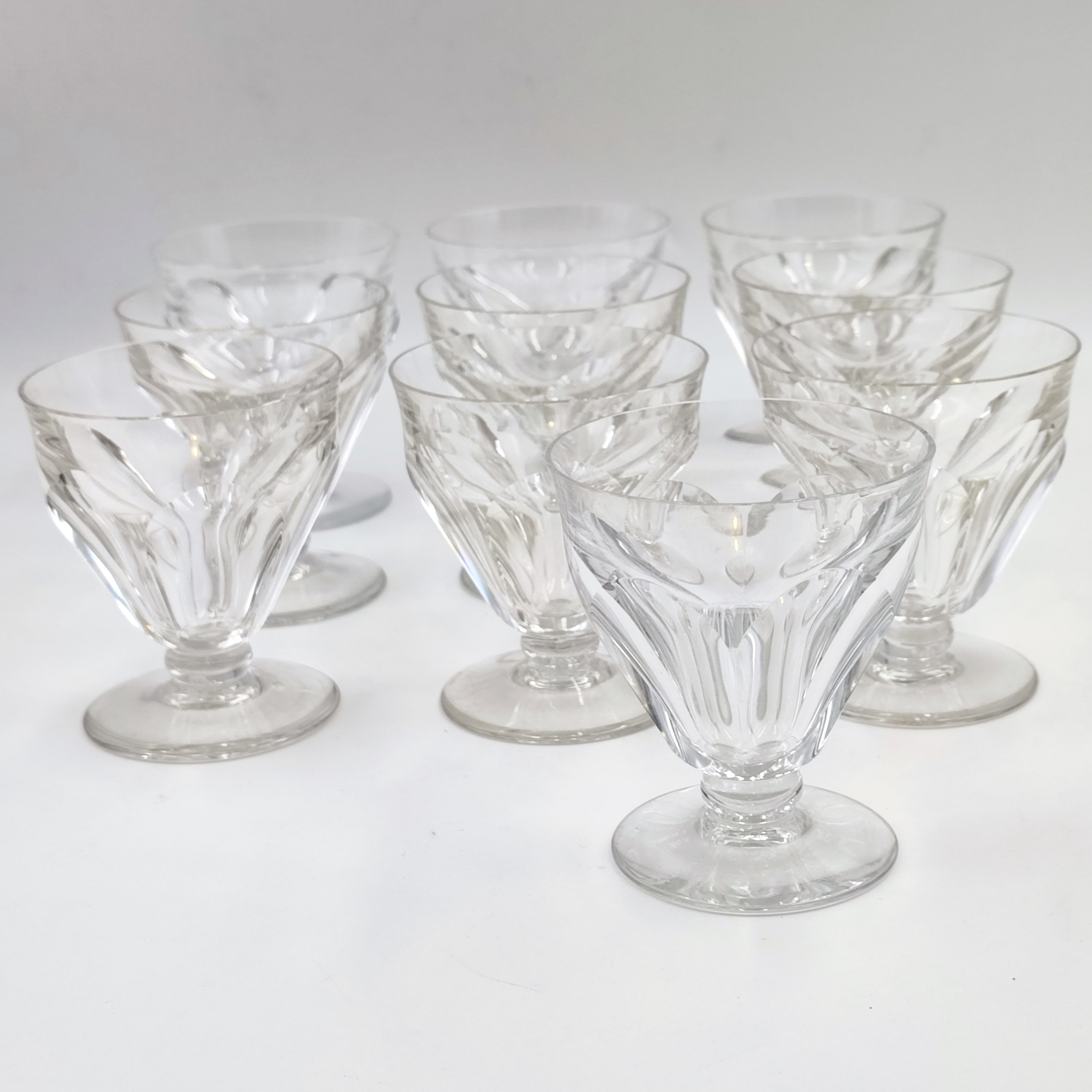 BACCARAT TALLEYRAND 10 VERRES A VIN ROUGE