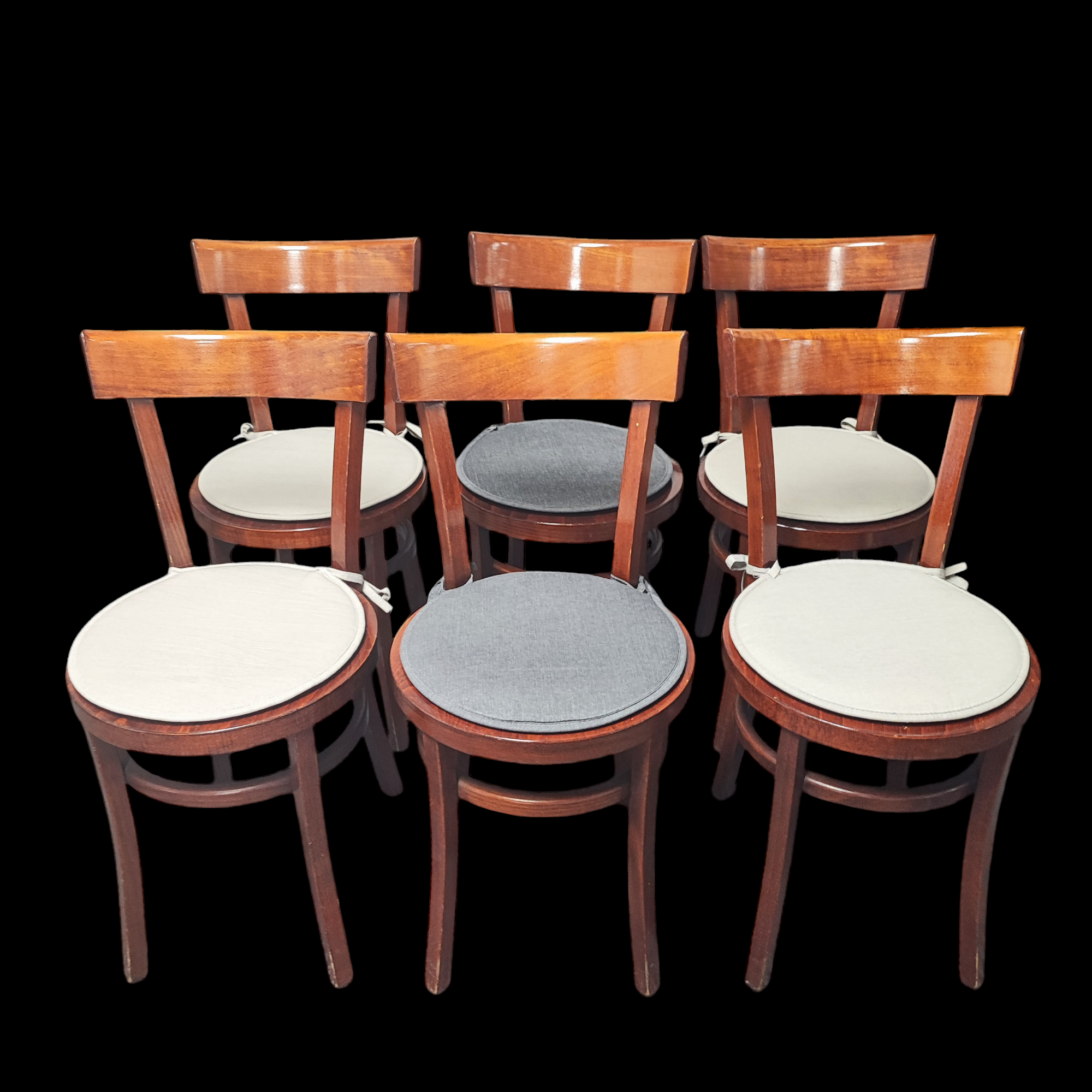 BAUMANN 6 CHAISES BISTROT 40/79/40 CM