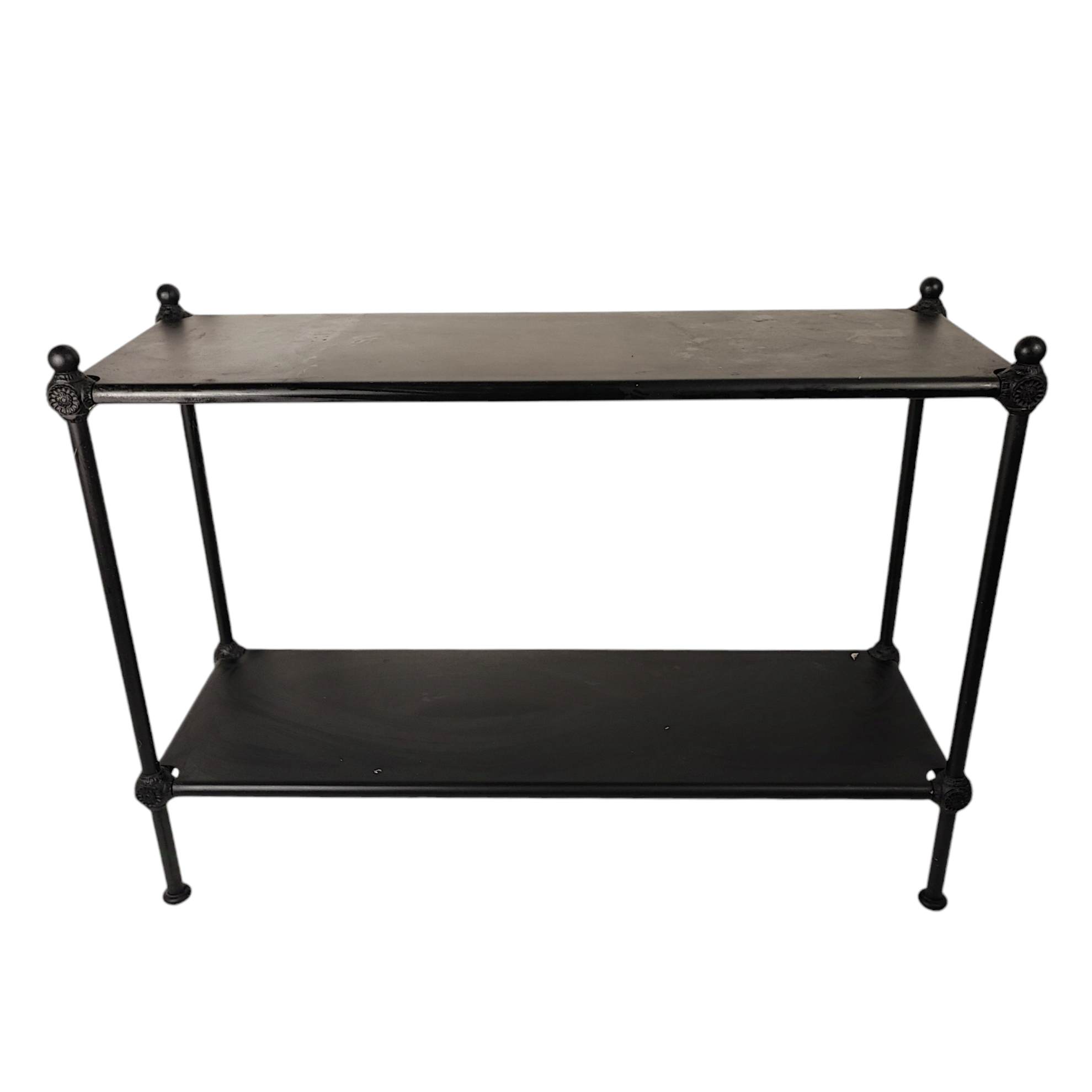 TECTONA CONSOLE 1800 EN ALUMINIUM NOIR 120/89/43 CM