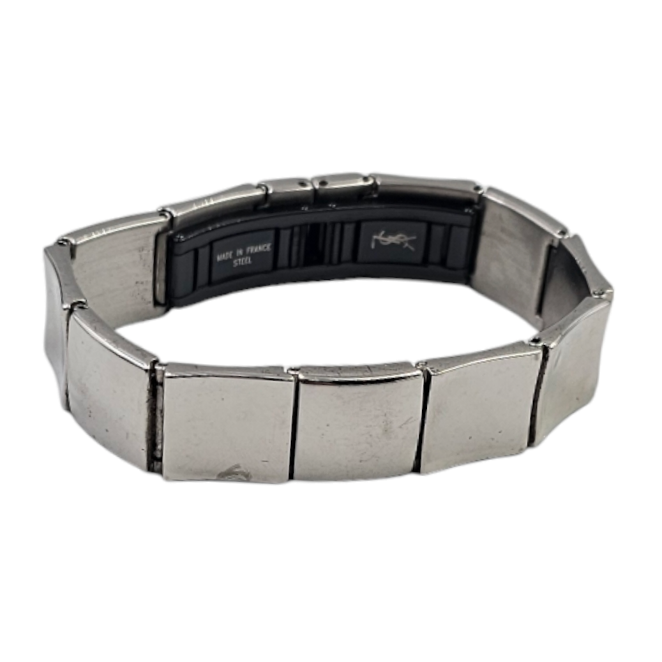 YSL YVES SAINT LAURENT BRACELET EN ARGENT (MINERVE) PB 70.41 GR