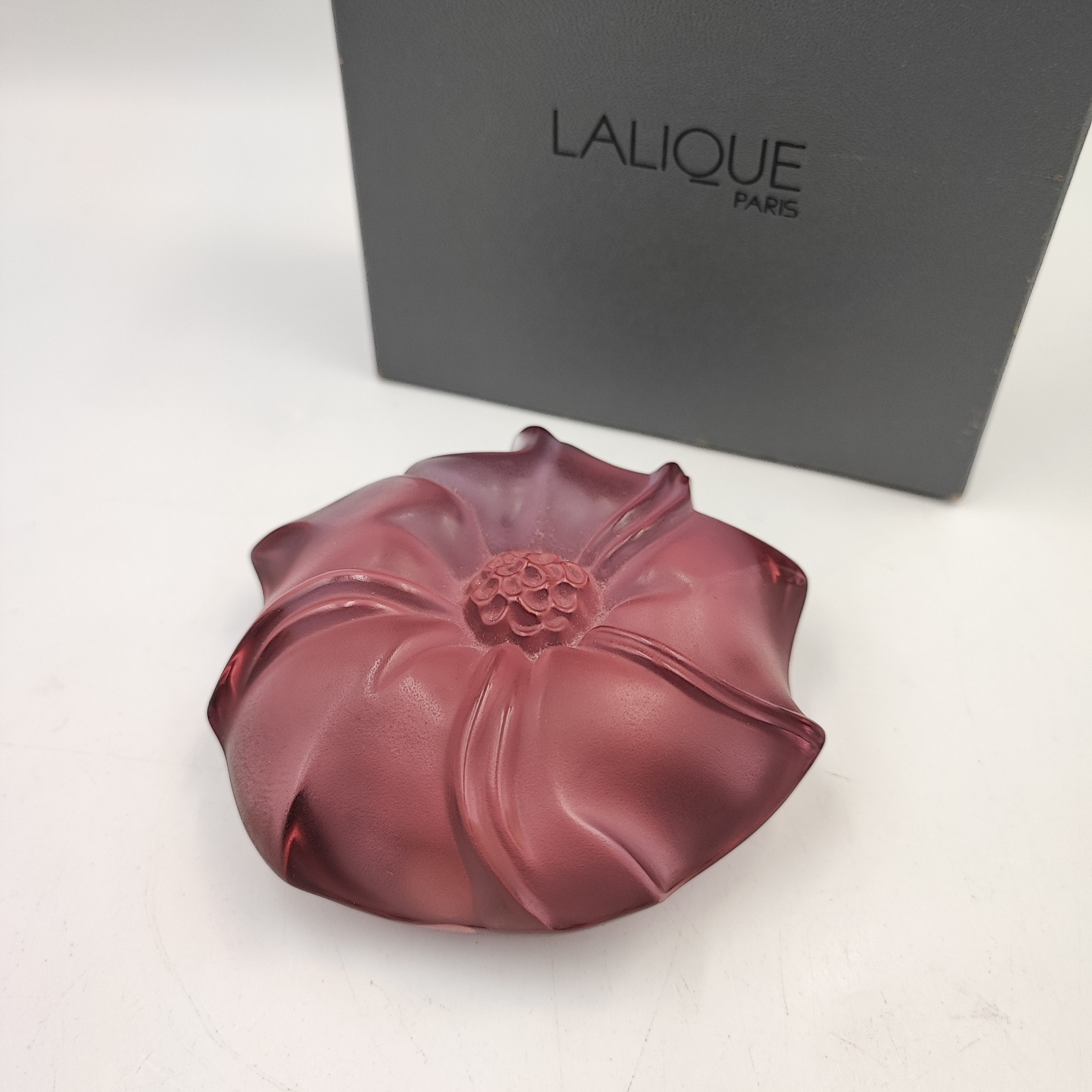 LALIQUE LA FLEUR AVEC COFFRET