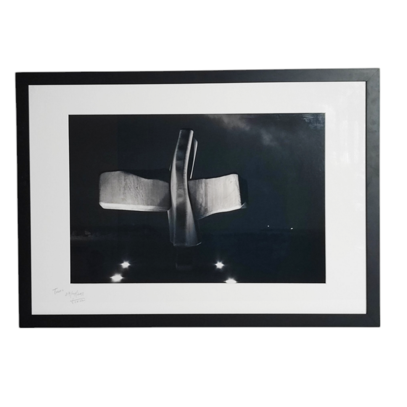 ZIGOR PHOTO NOIR ET BLANC L EMBOUCHURE DE L ADOUR 80 x 57 CM