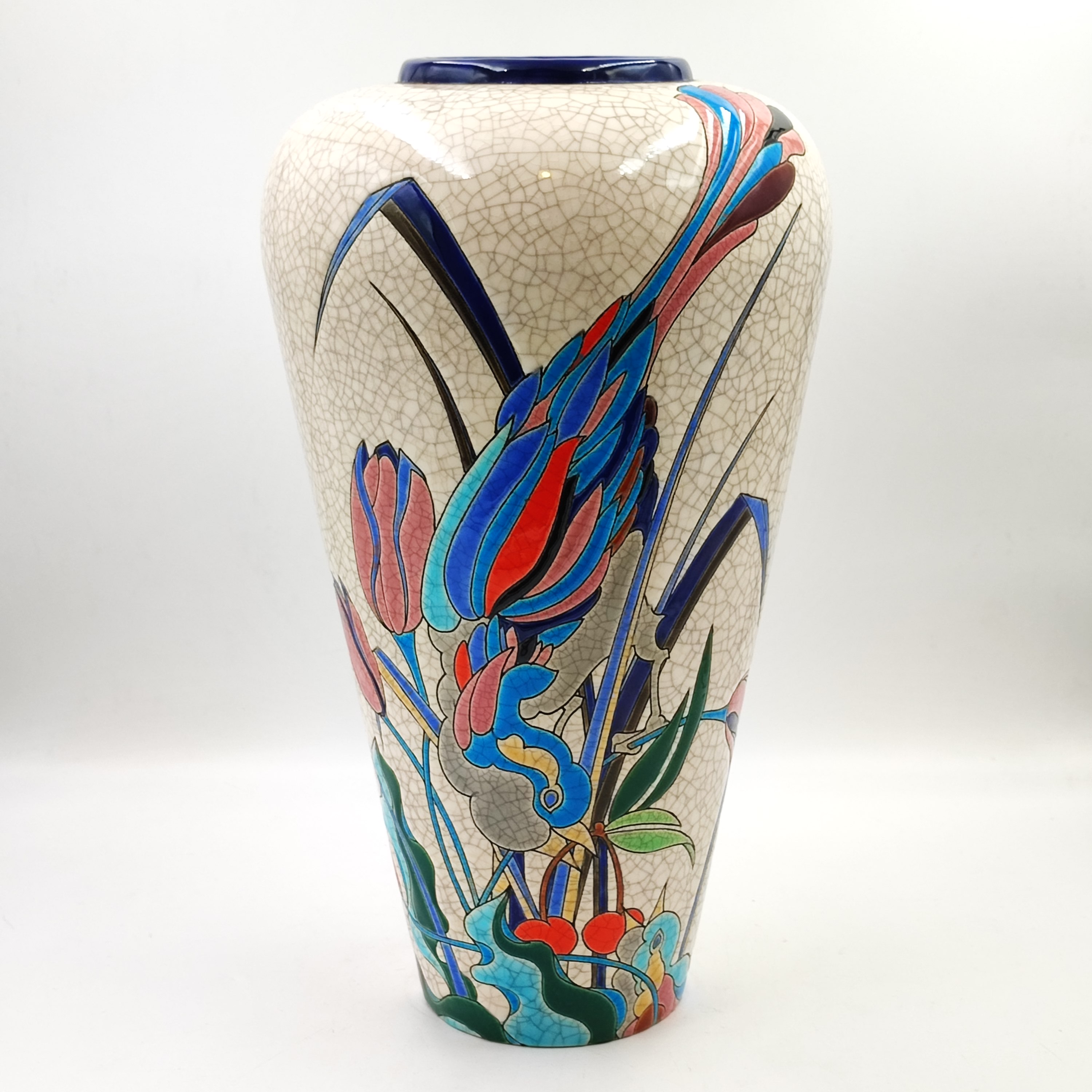 LONGWY VASE DE RECOLLET 36.5 CM 